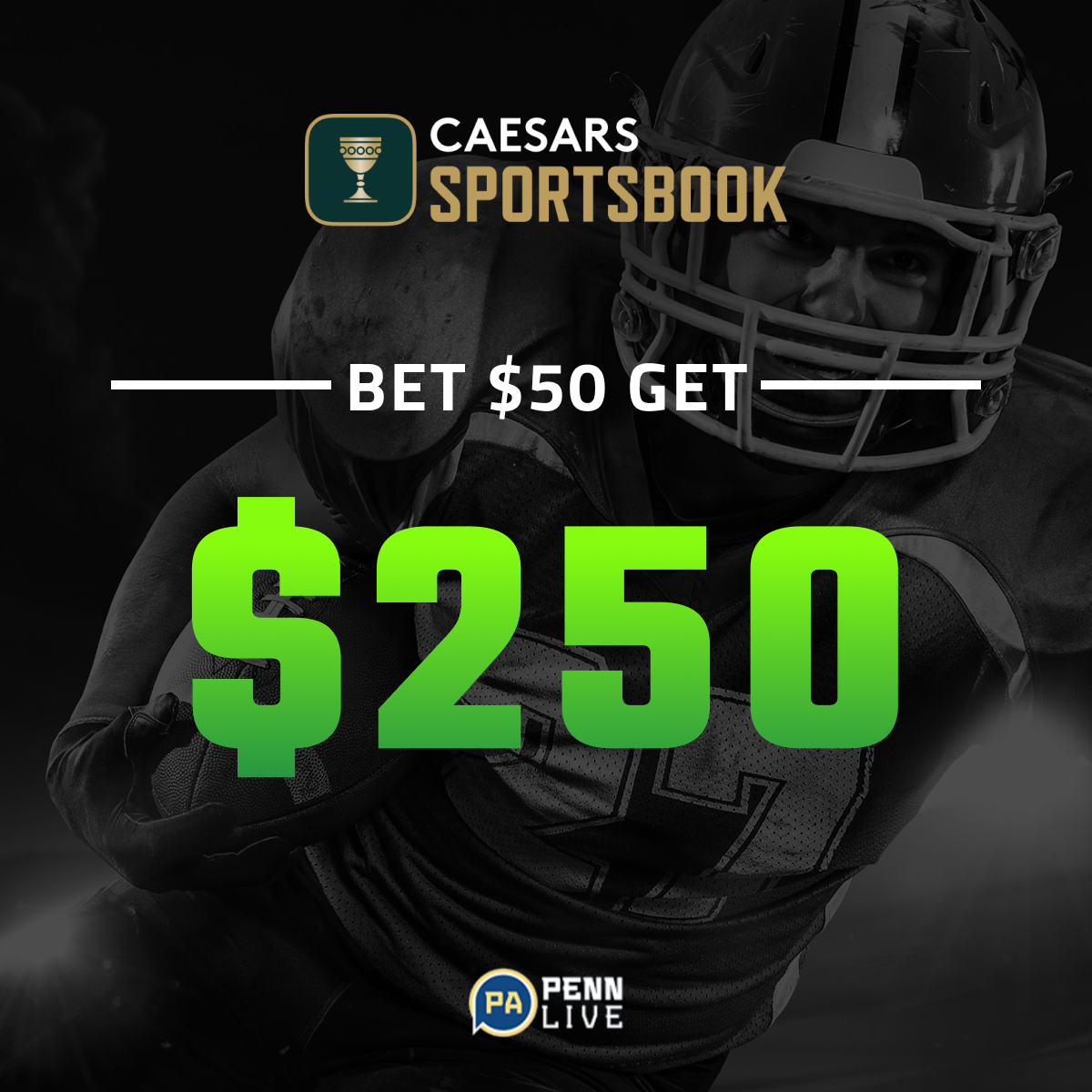 Thursday Night Football: Caesars Sportsbook Promo Code Lands