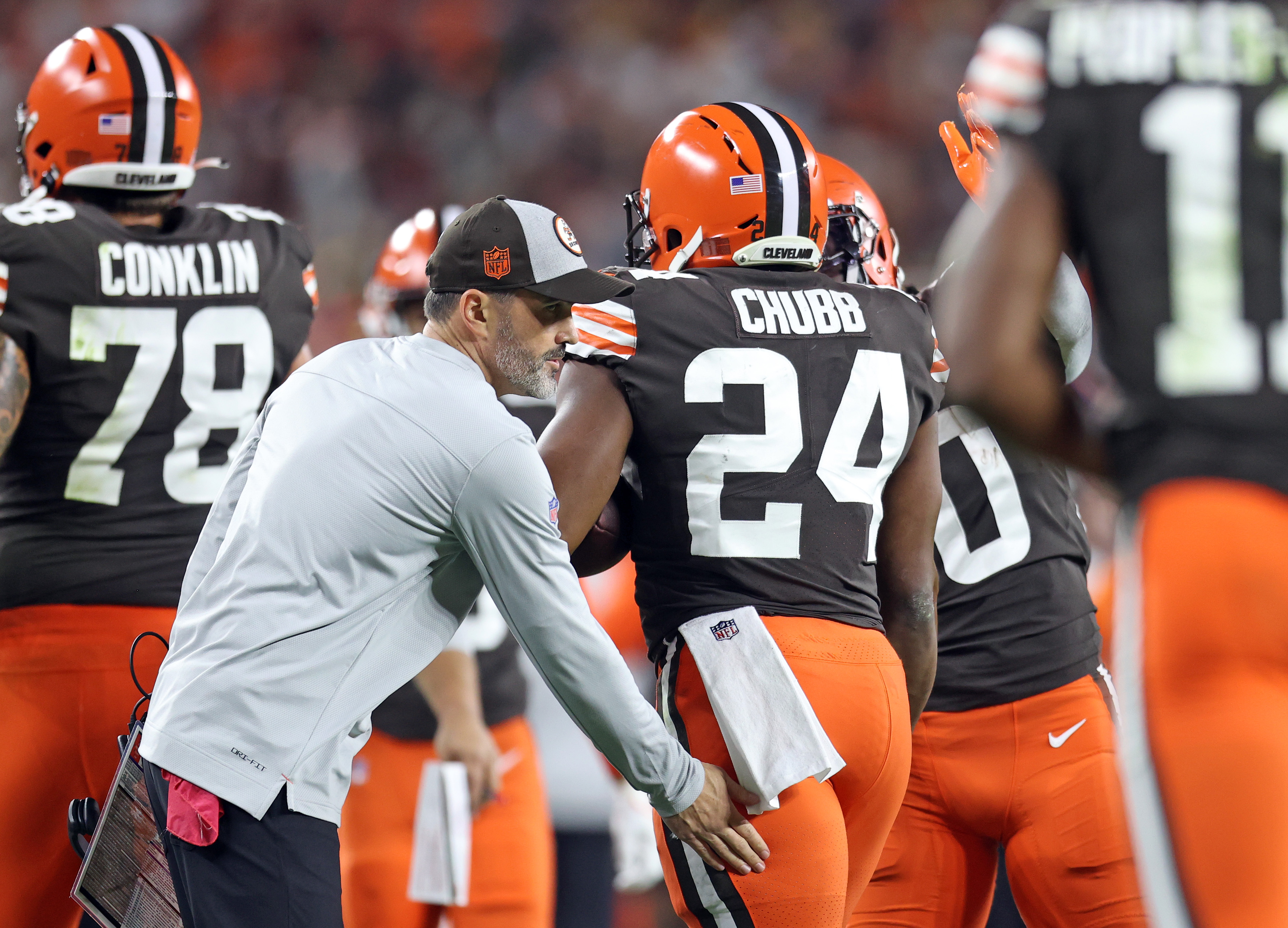 How Nick Chubb, Jacoby Brissett and the rest of the Browns offense graded  vs. the Falcons 