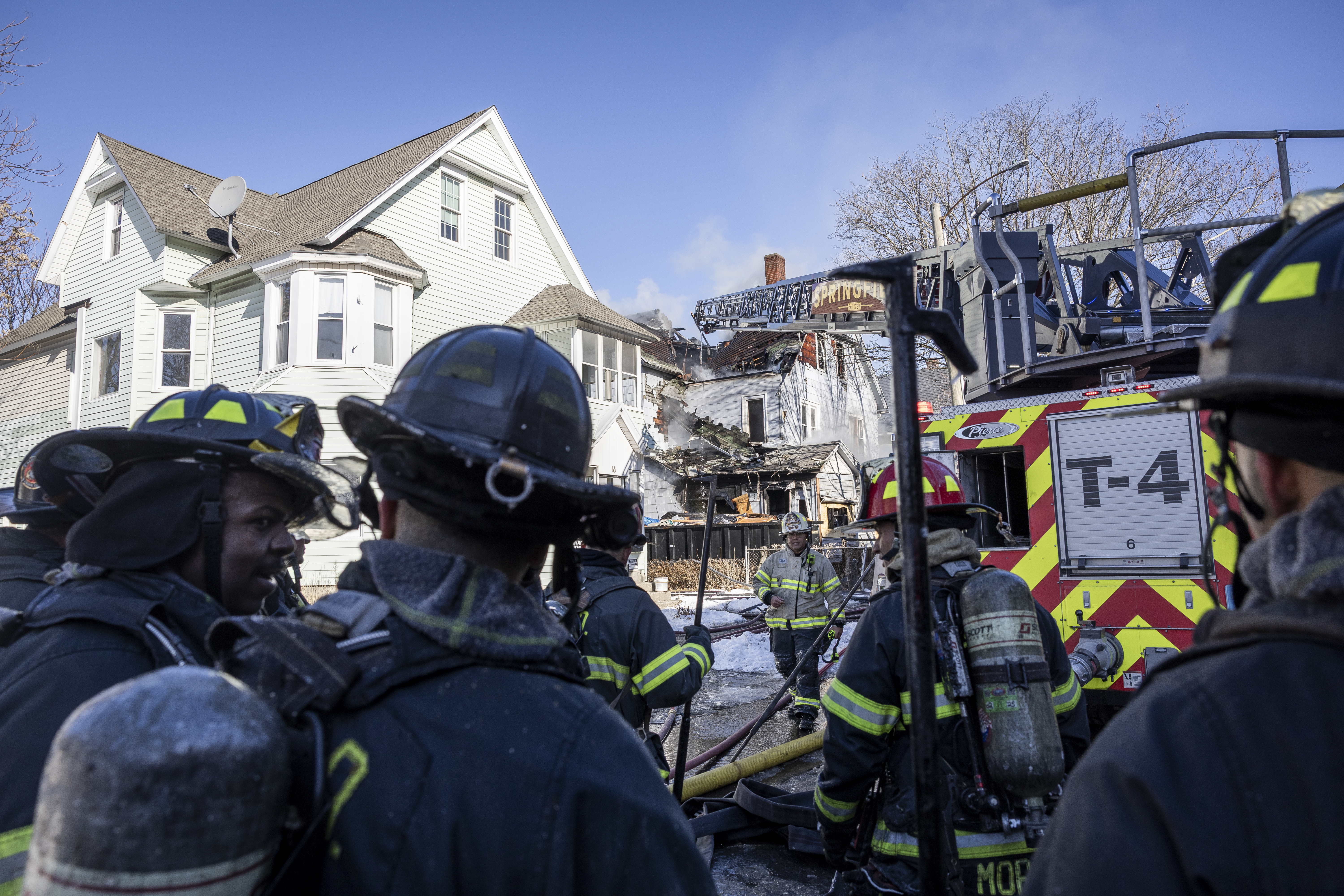Springfield battles 3-alarm South End fire - masslive.com