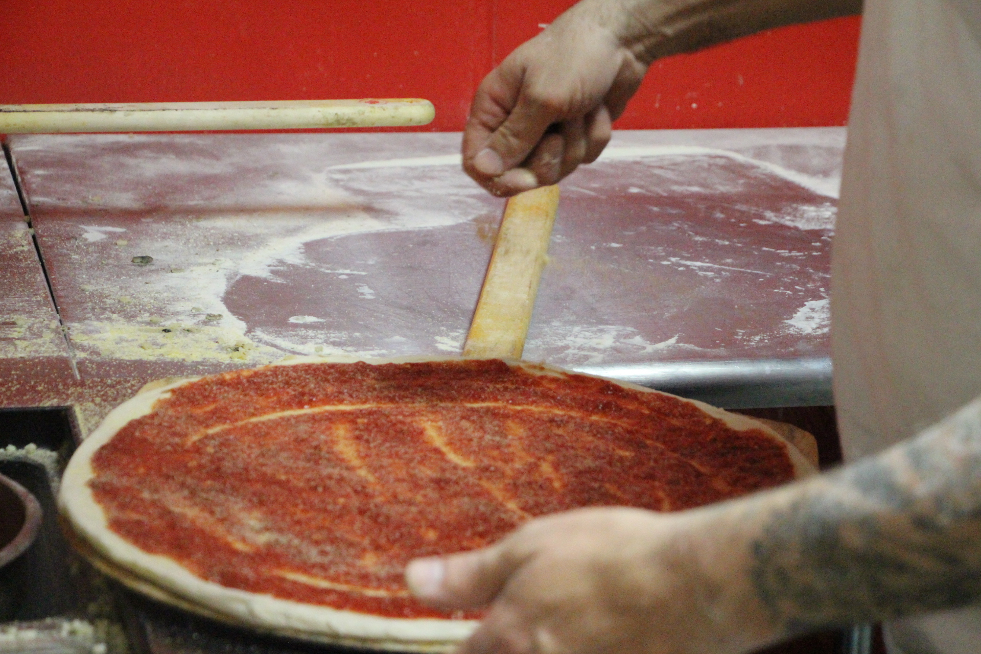 'I Love Frankies' specializes in New Yorkstyle pizza with wait times