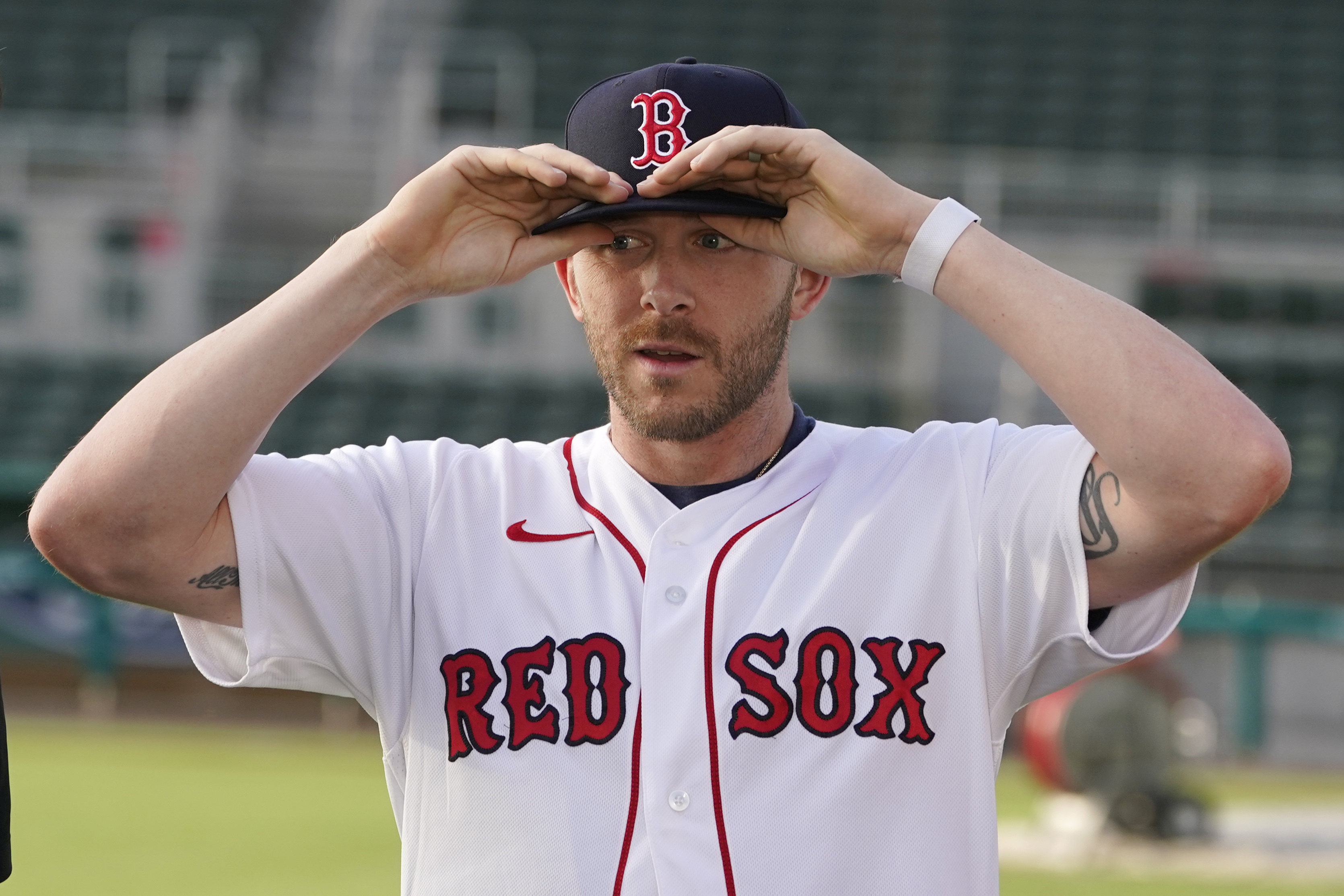 Roster Boston Red Sox SS Trevor Story in fantasy while you still