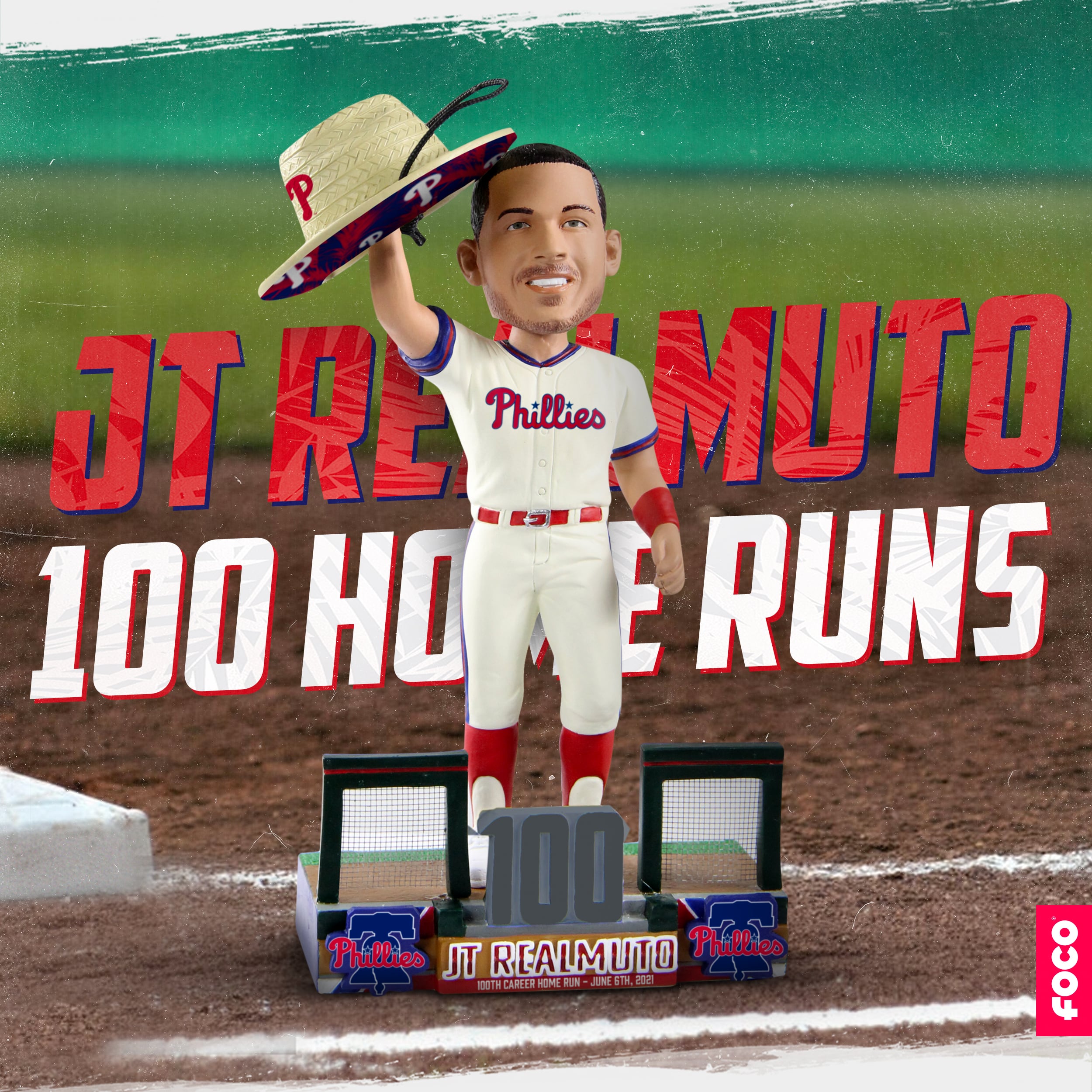 JT Realmuto (Philadelphia Phillies) Hero Series MLB Bobblehead by