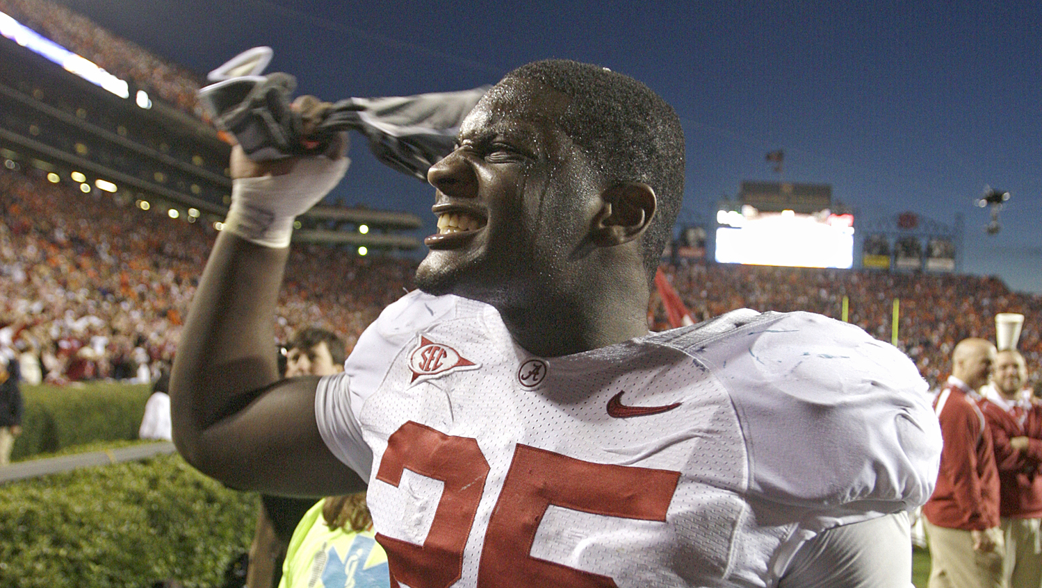 Where is Rolando McClain, Alabama's former All-American