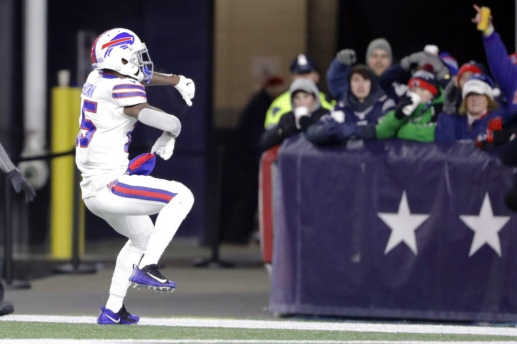 Buffalo Bills' John Brown on Brian Daboll's 'different swag,' Stefon Diggs  & how rookie WRs are best that he's seen (6 things we learned) 