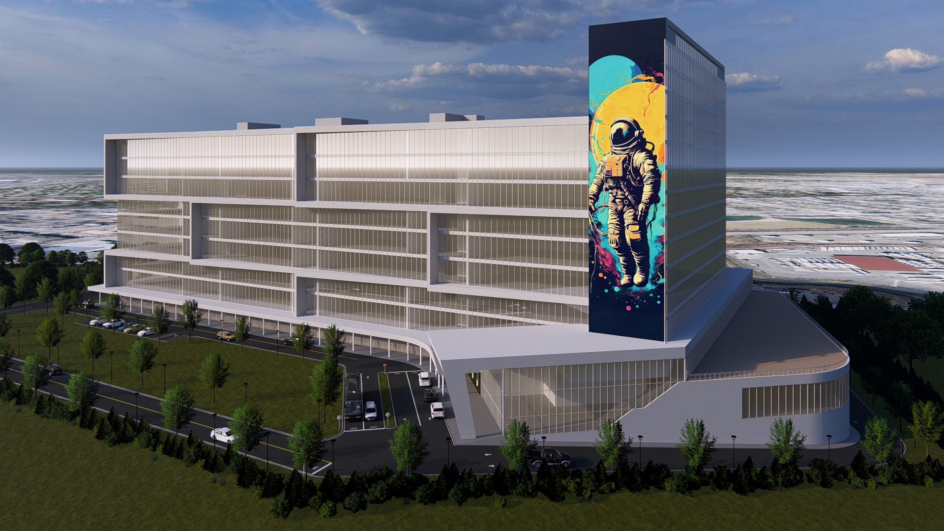 洋書 Production Rendering N.J. borough receives $4.7M for film studio that's part of a