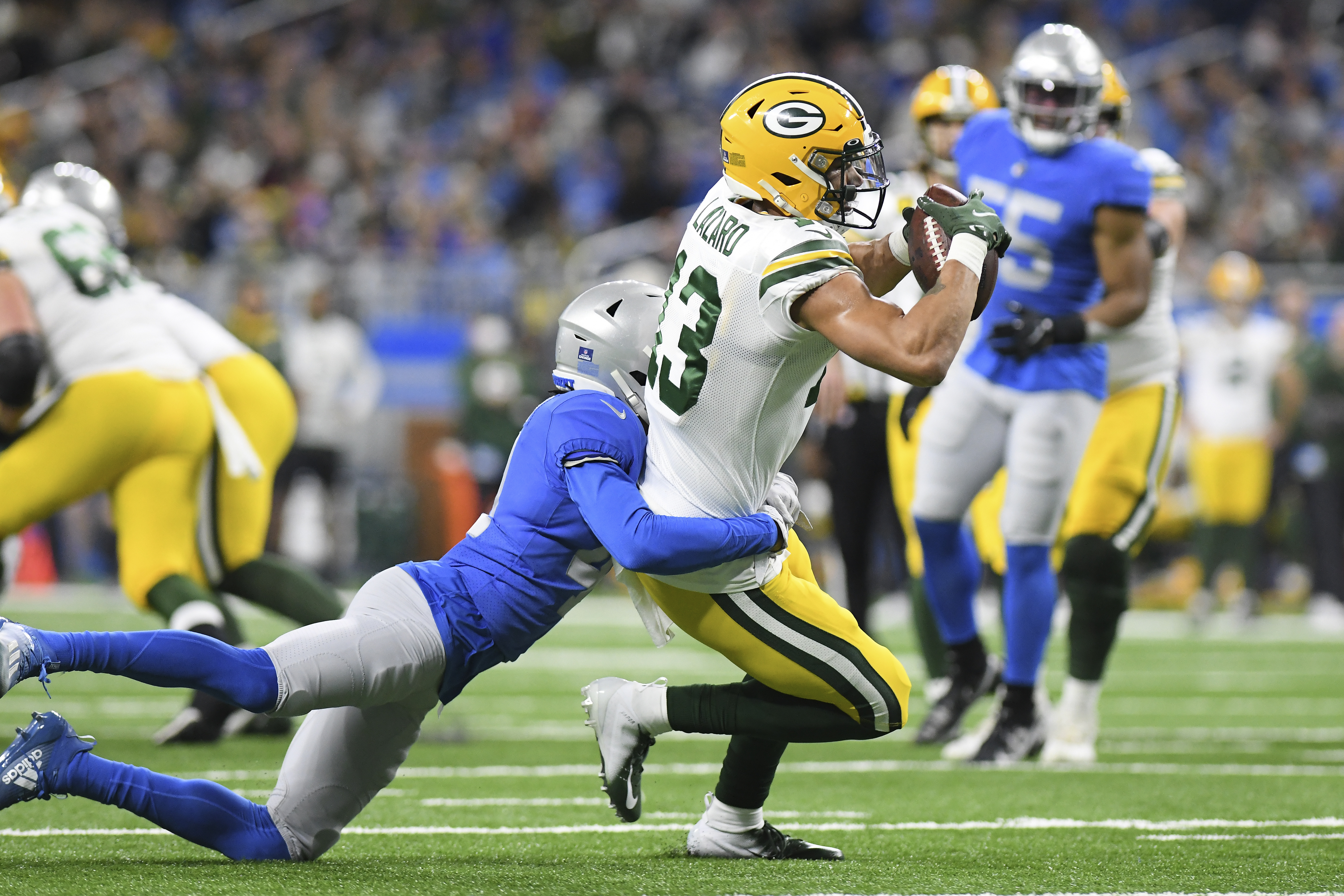 Lions-Packers locker room celebration video: 'That's where champions are  born and made' - Pride Of Detroit