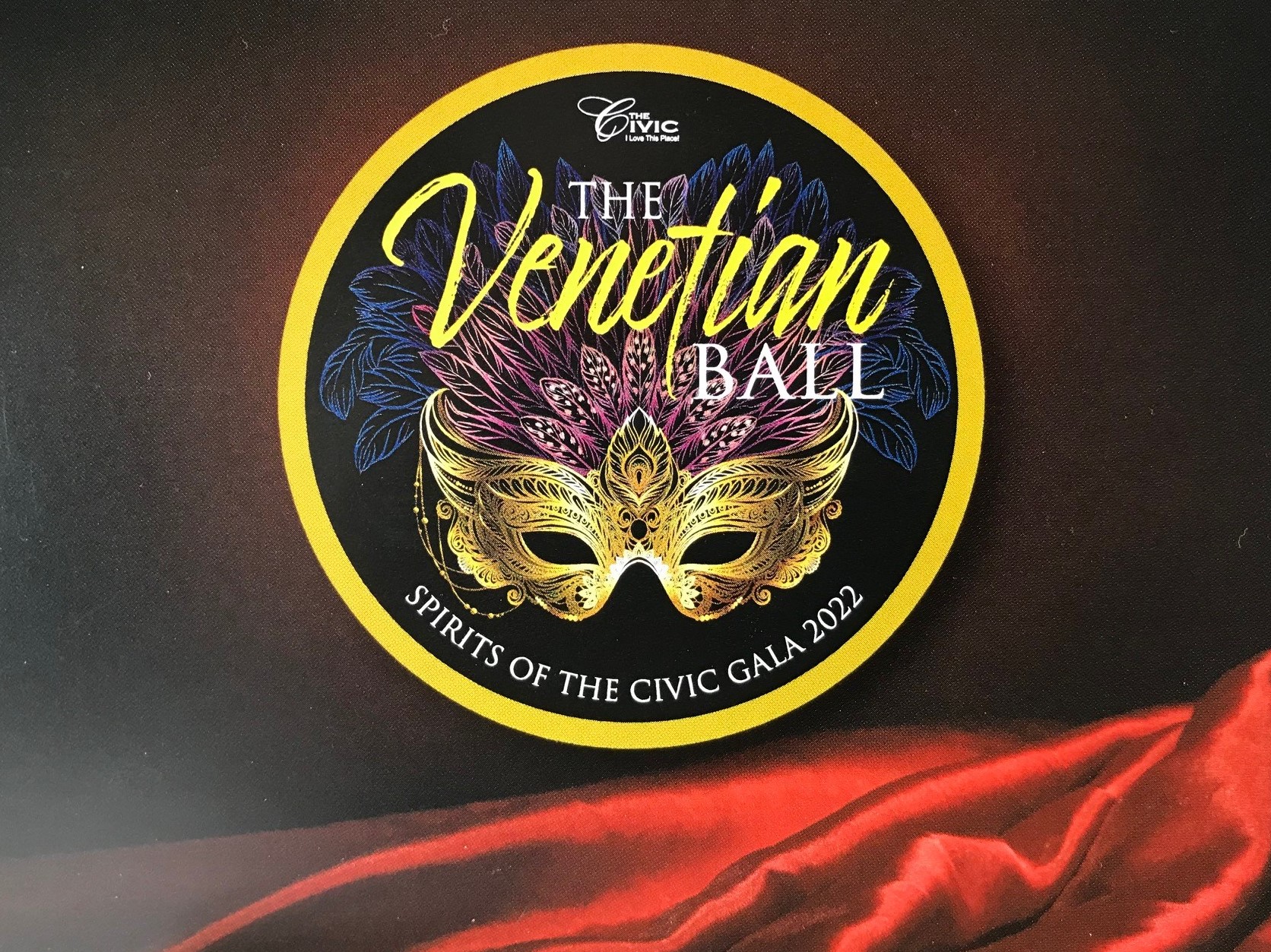 The Ball set at Akron Civic Theatre