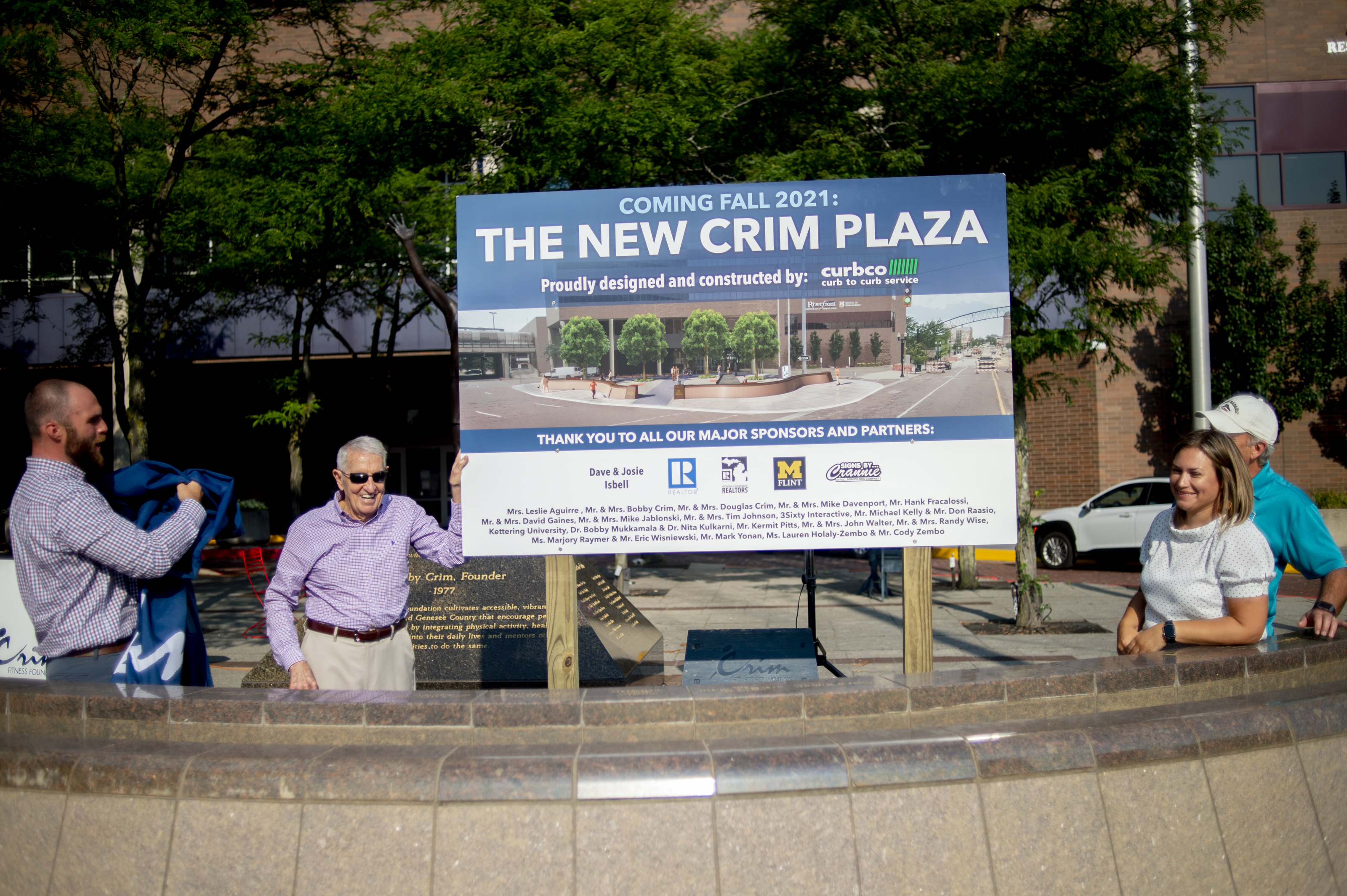 Crim Fitness Foundation reveals new plans to renovate plaza in downtown ...