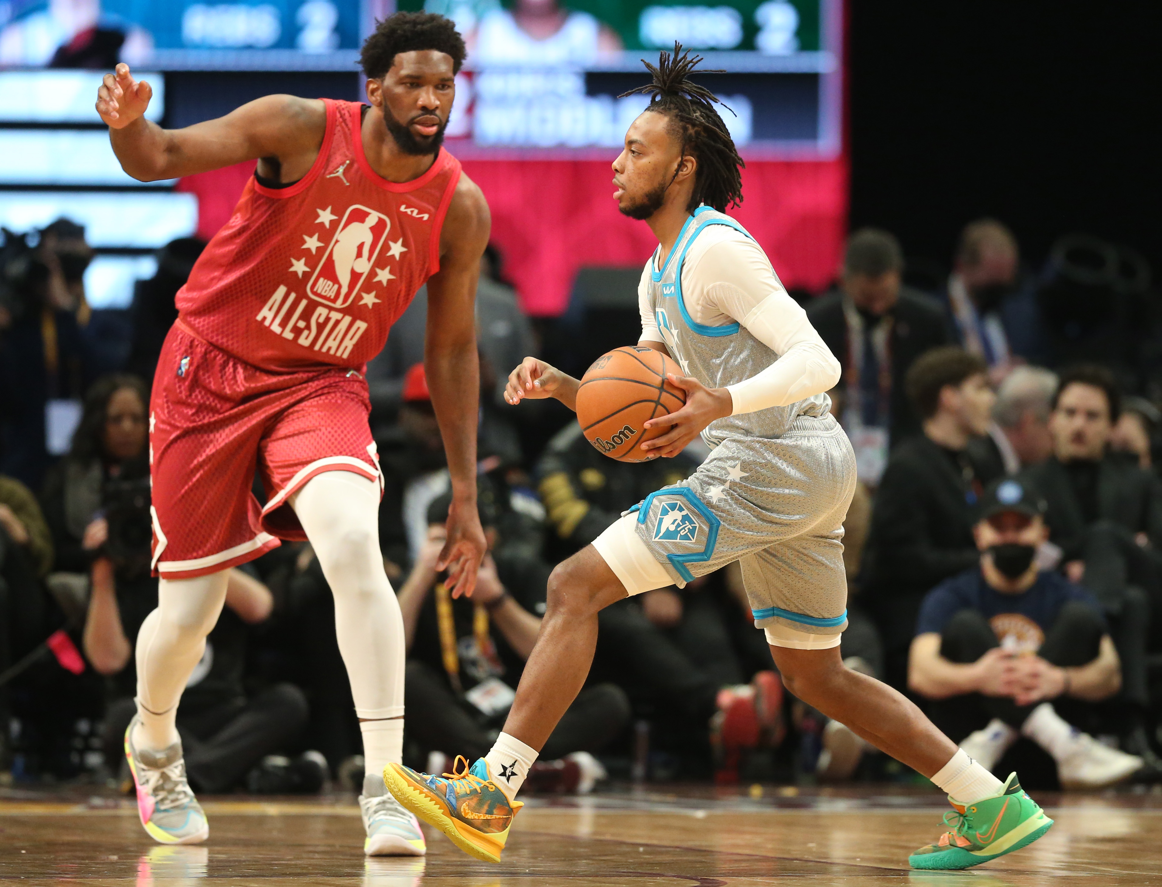 LaMelo Ball - Team Durant - Game-Worn 2022 NBA All-Star Jersey - 1st Half -  All-Star Game Debut