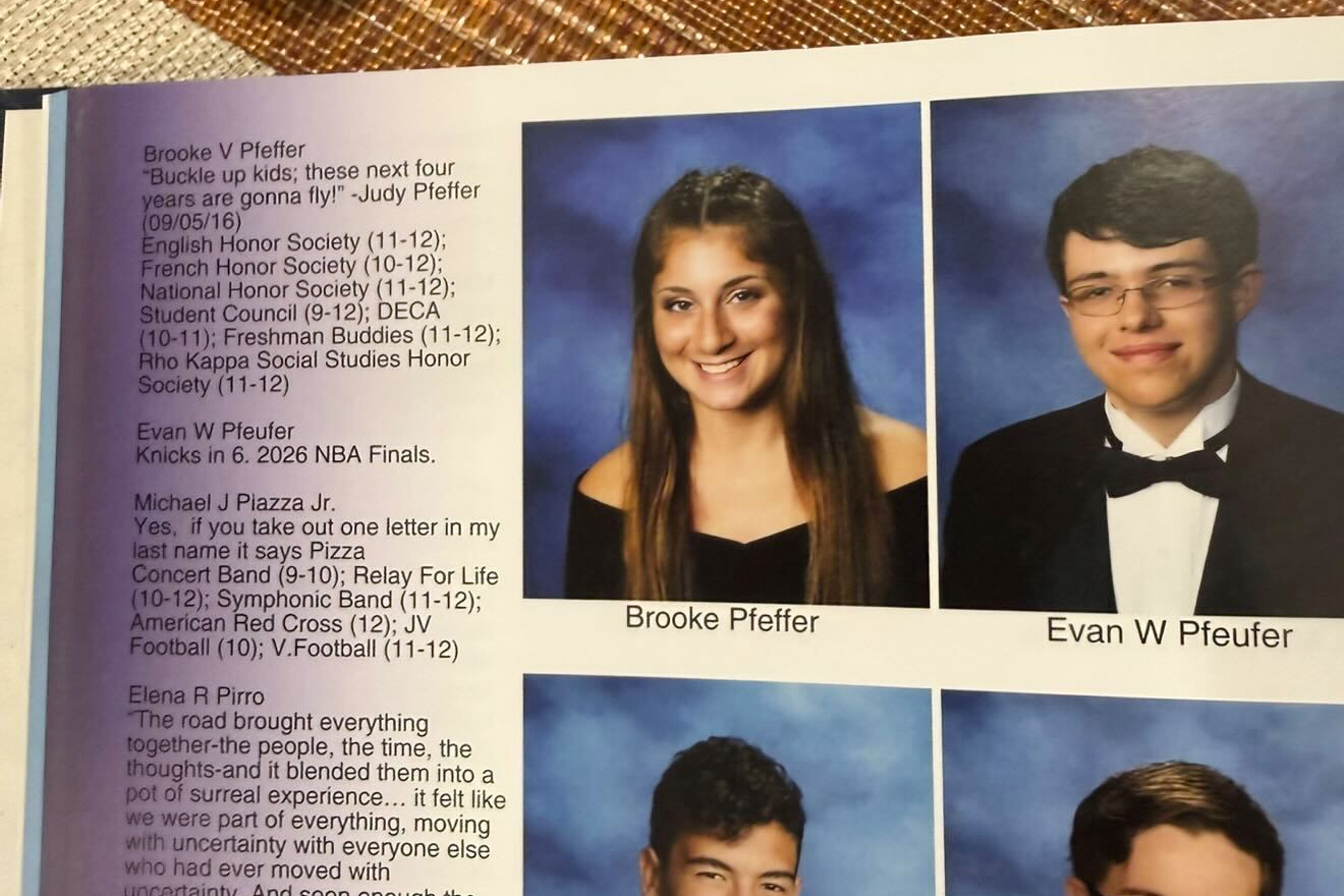 Knicks in 6: NY man's high school yearbook prediction 6 years ago