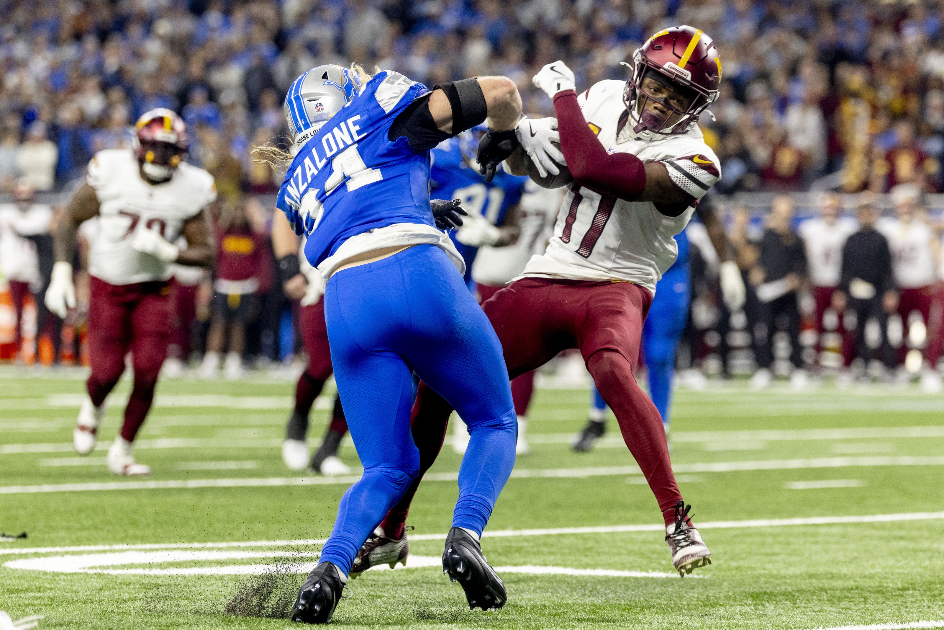 2025 NFL Divisional Round — Detroit Lions vs. Washington Commanders ...