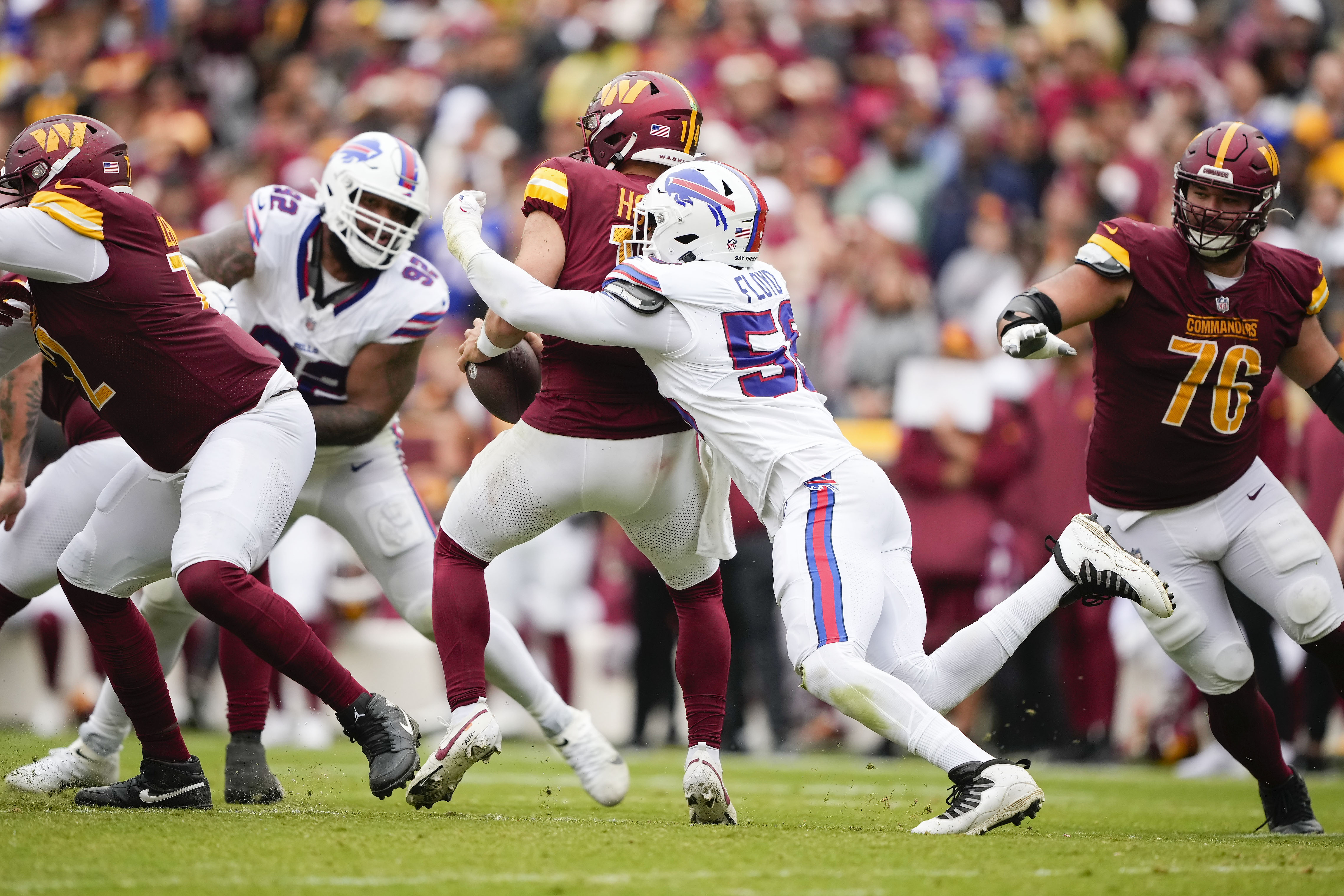 Terrel Bernard making big plays early for Buffalo Bills against Commanders