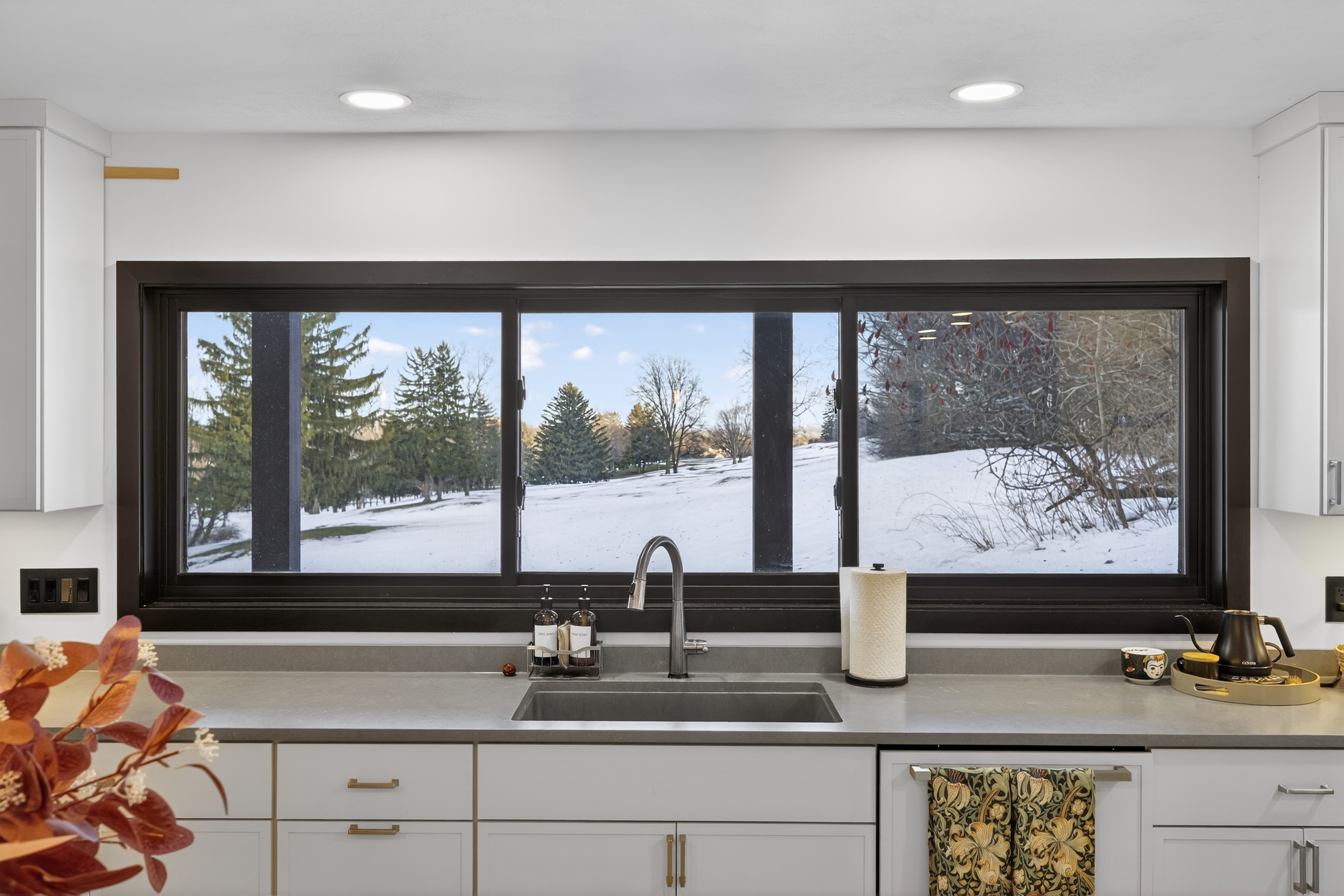 - Christina Cianciosi grew up admiring the house at 101 Alton Street in Syracuse which borders Bellevue Country Club. In 2022, she bought the unique home and gave it an extensive renovation. The view from the window over the kitchen sink. Courtesy of Kyle Fedrizzi, owner of kfotography315, LLC.