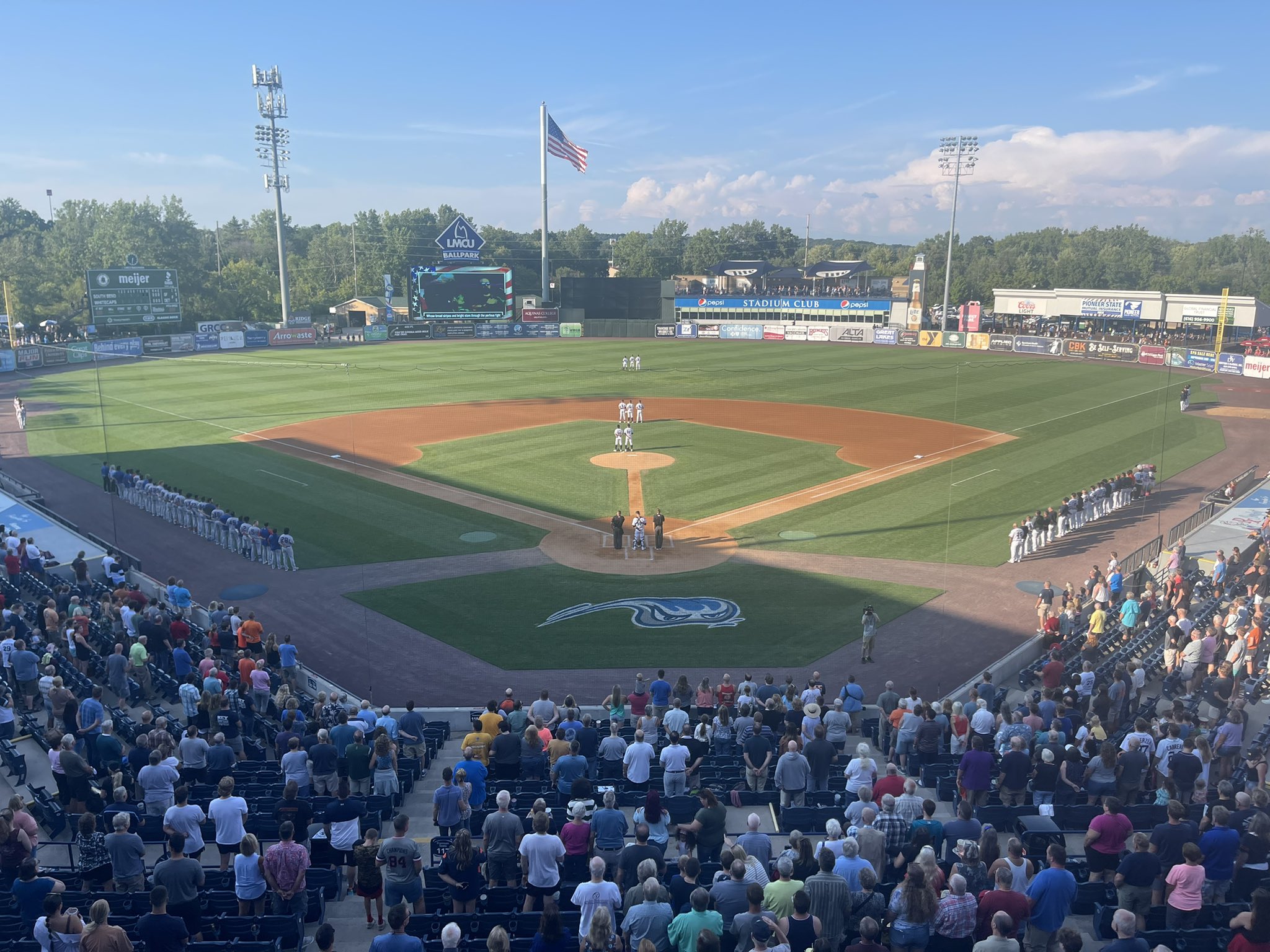 Walk-off wins help Whitecaps take series against South Bend, maintain first  place in East Division 