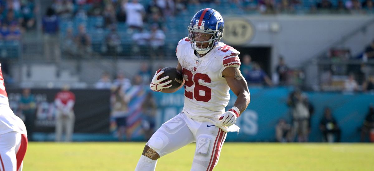 Giants' Saquon Barkley getting first taste of real playoff opportunity