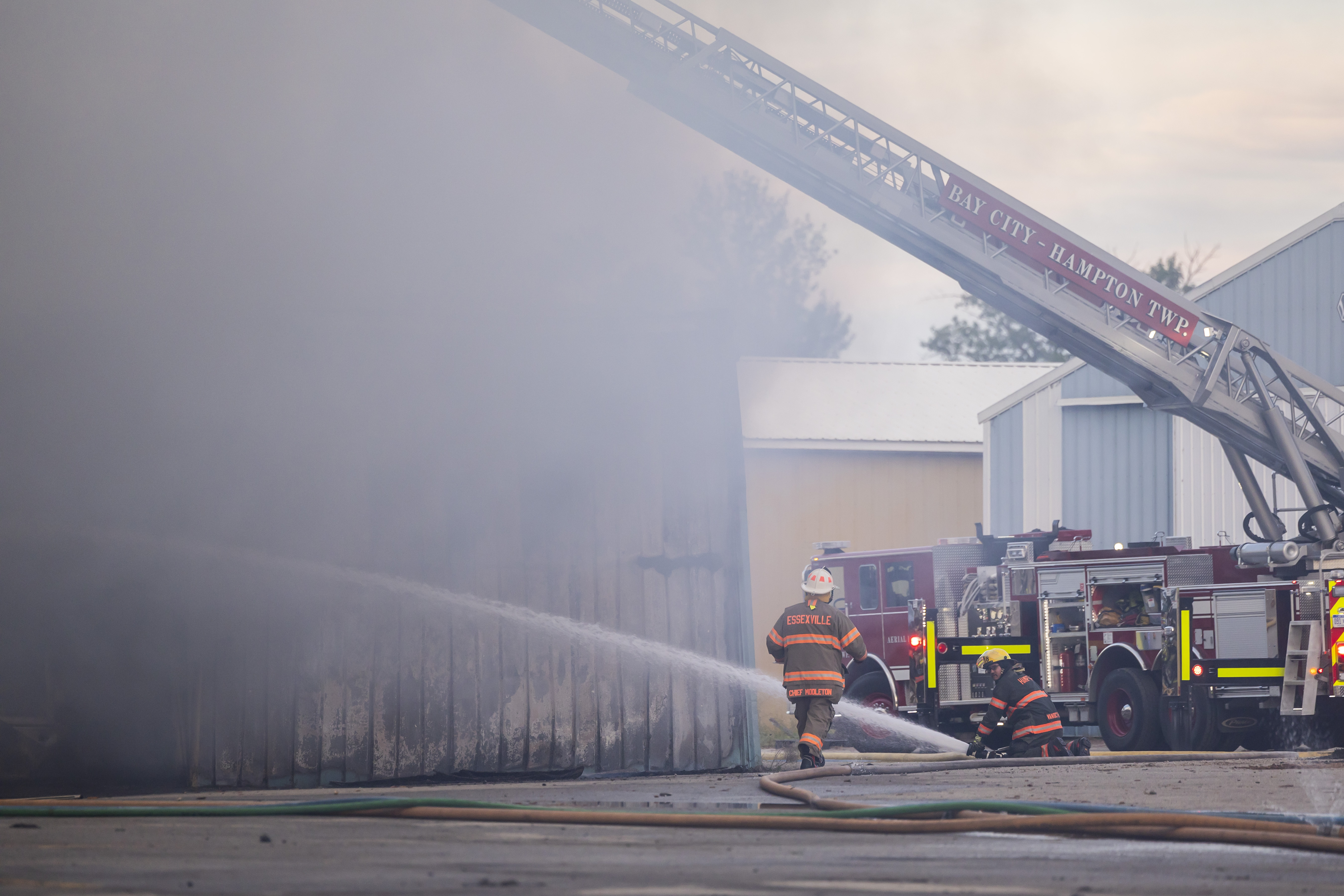 Essexville business fire on June 27, 2024 - mlive.com