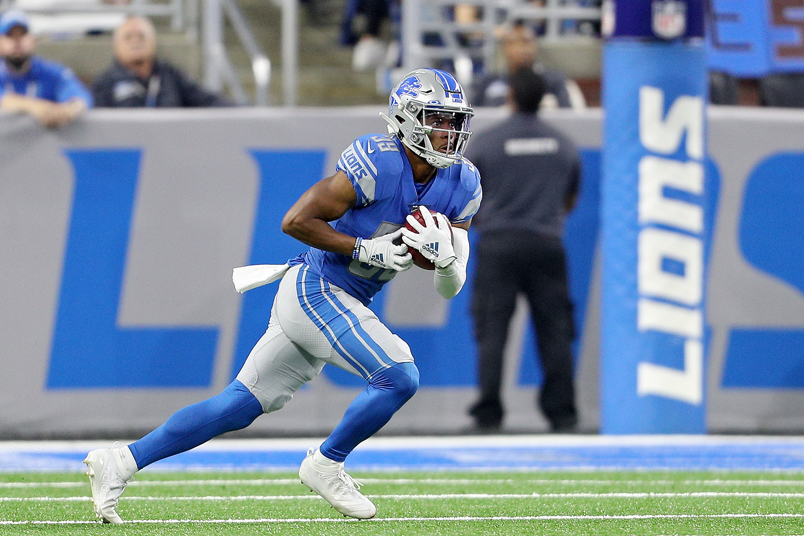 Lions' Jamal Agnew working with WRs as team looks to get ball in