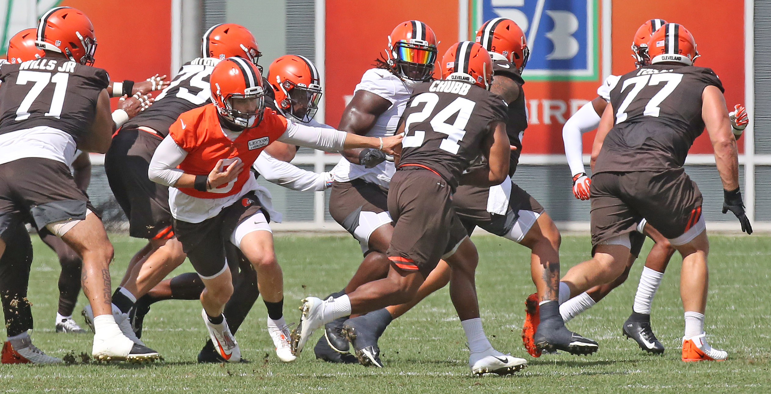 Cleveland Browns Activate Wyatt Teller; Waive Dontrell Hilliard