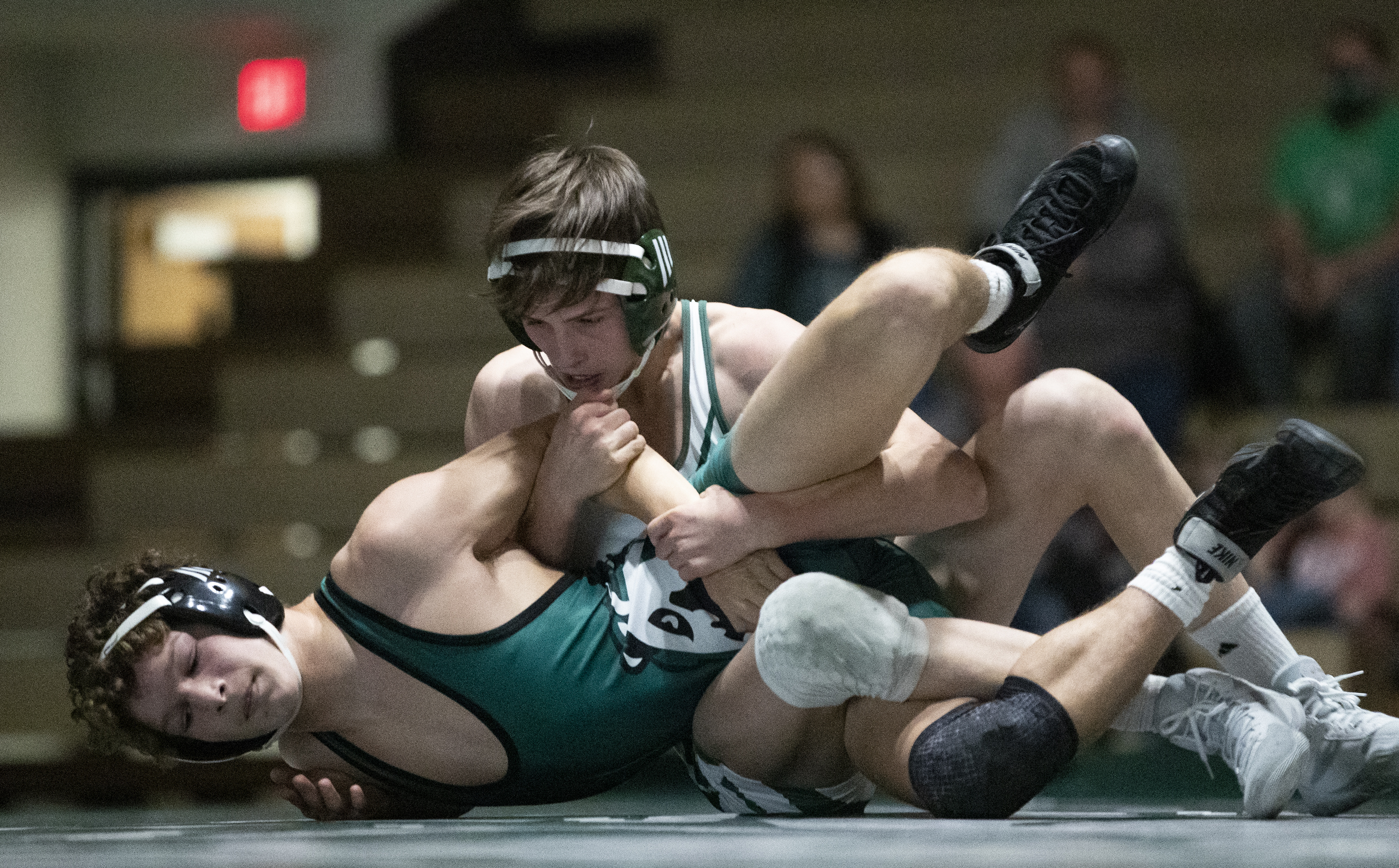 West Perry GreenWhite Dual wrestling scrimmage