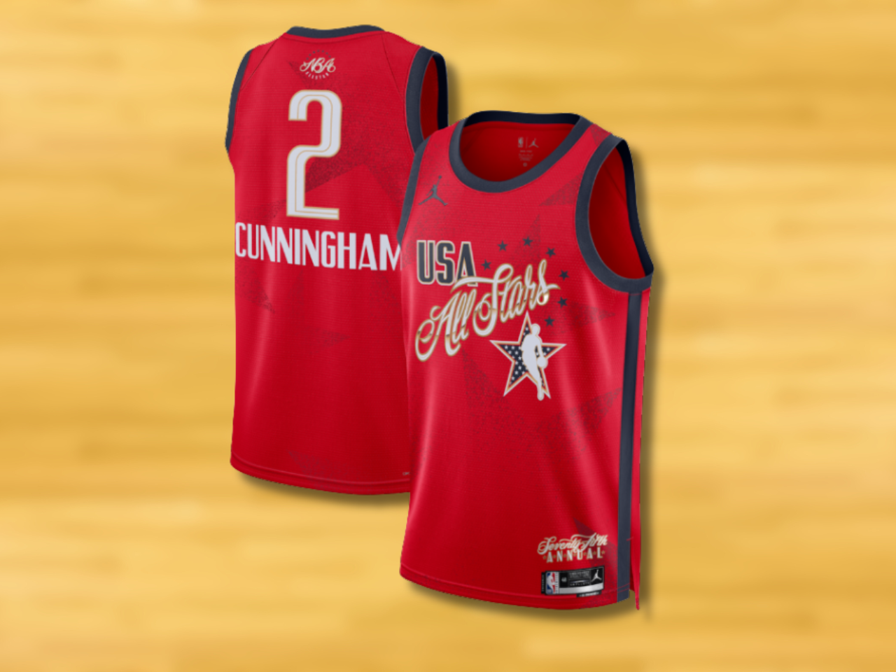 Cade Cunningham jersey 2026 All-Star Game: Official swingman 