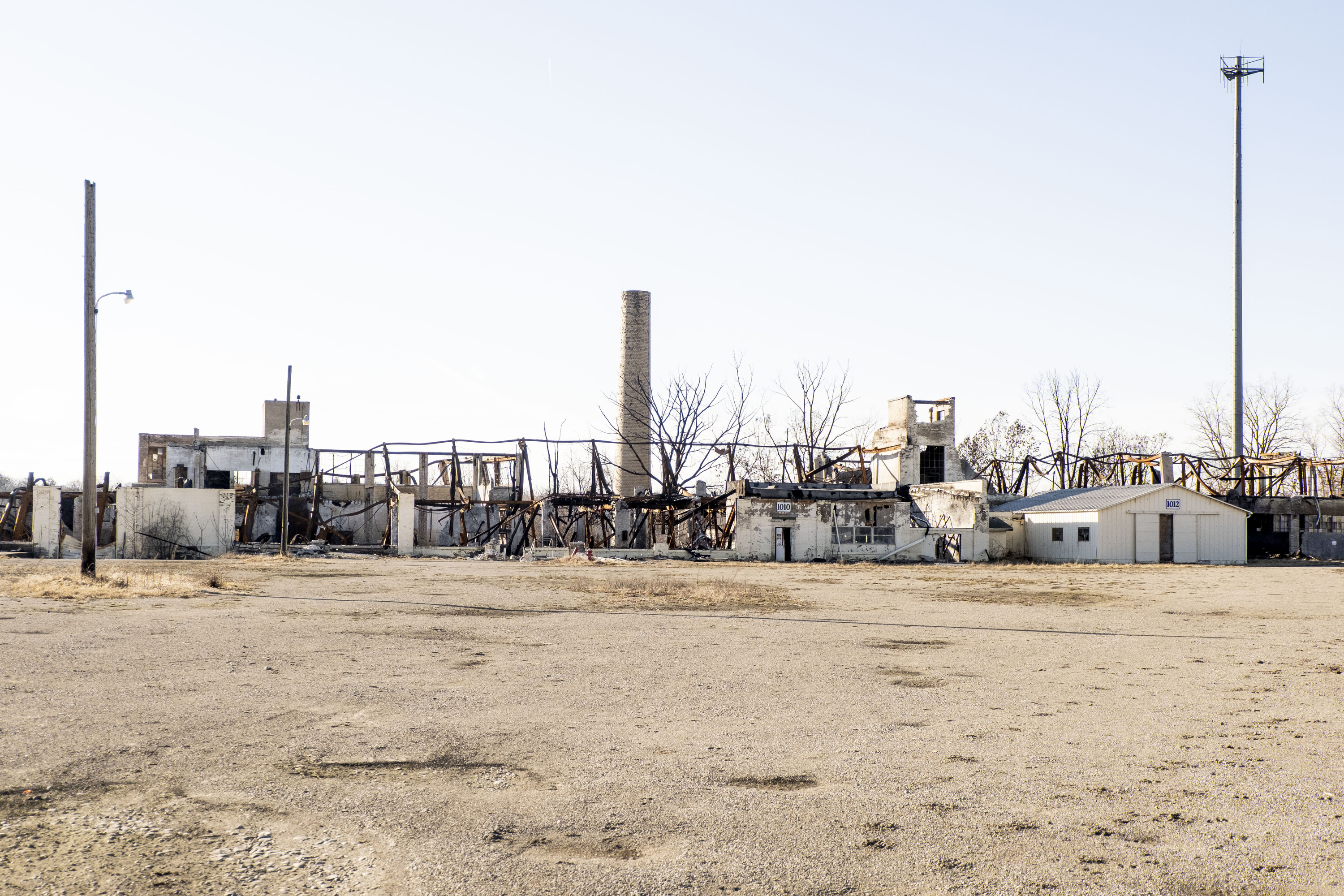 Ruins of Jackson factory fire six months later - mlive.com