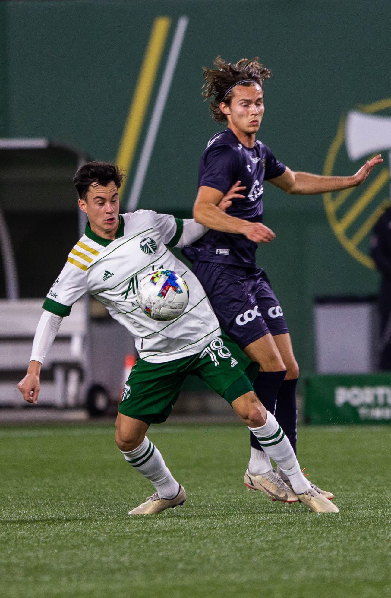 Portland Timbers vs. Viking FK in preseason 