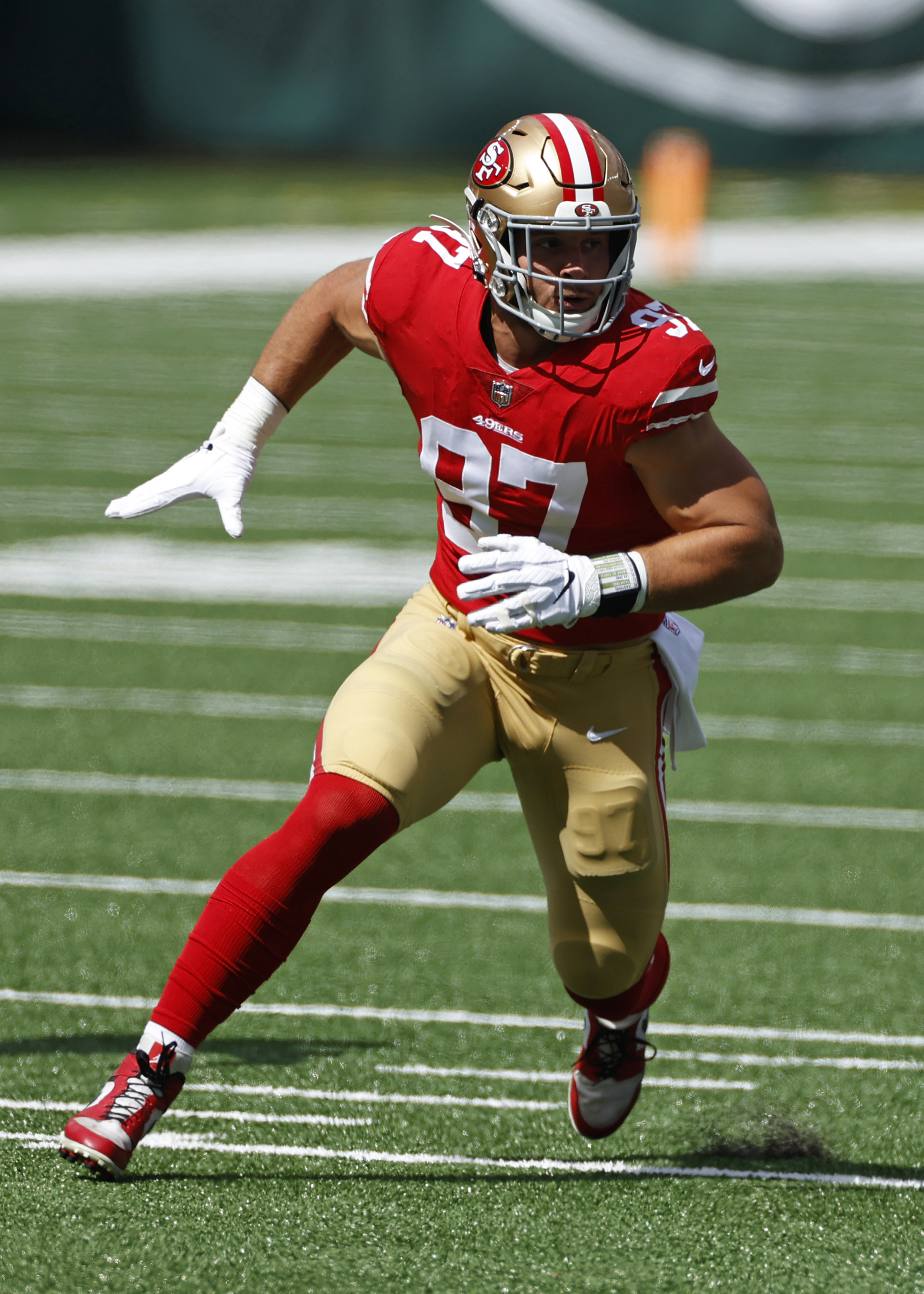 Lids Nick Bosa San Francisco 49ers Autographed Fanatics Authentic 16 x 20  Pass Rush Photograph