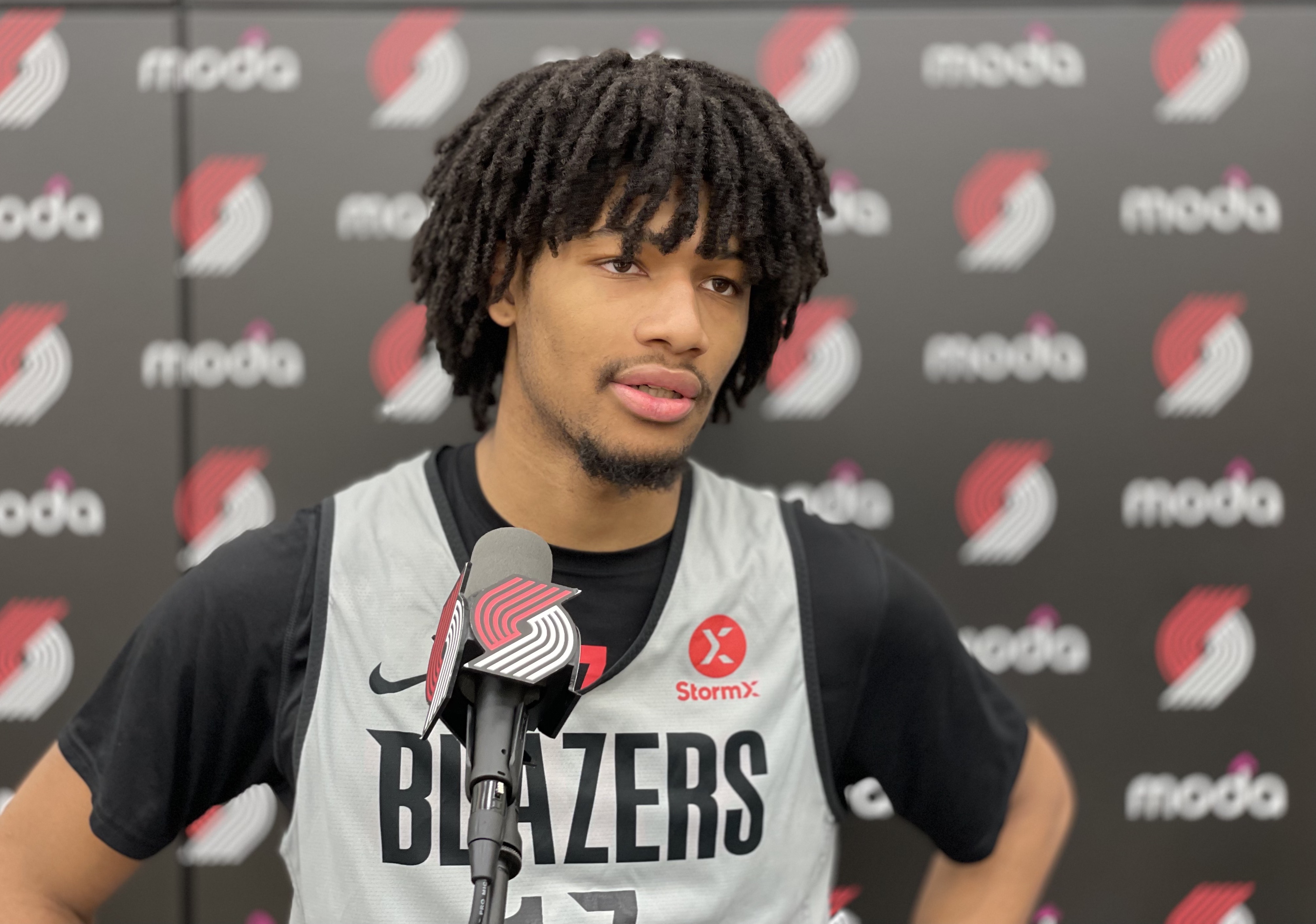 Portland Trail Blazers select guard Shaedon Sharpe with the No. 7 pick in  NBA draft 