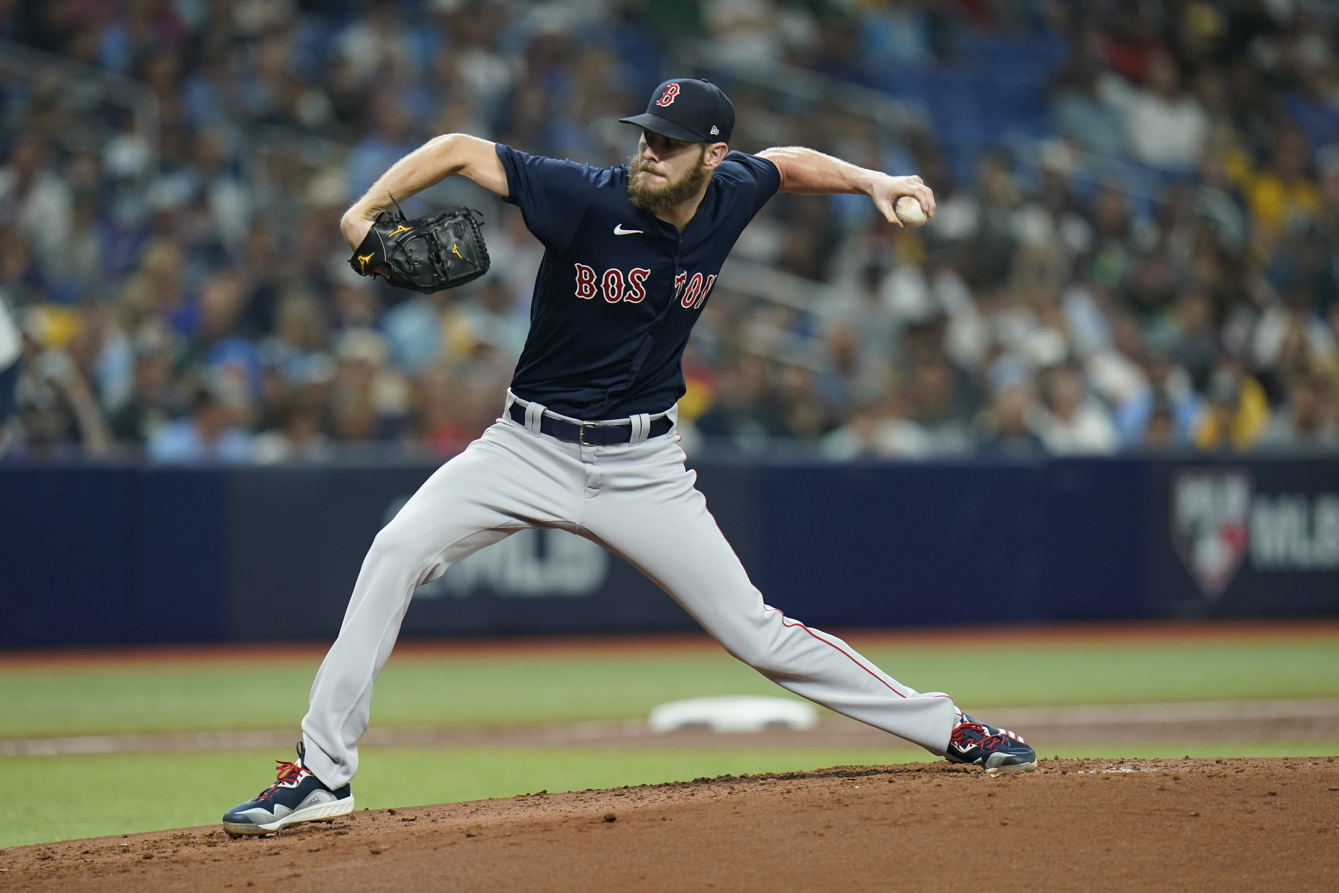 Chris Sale pitches just 1 inning for Boston Red Sox in Game 2 of the ALDS,  leaves behind 5-2 