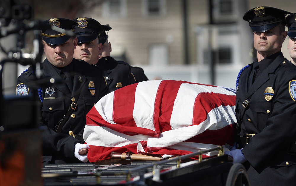 Funeral for Phillipsburg police officer Dominic 'Dom' Belcastro