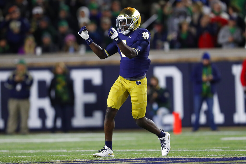 Loving it as Browns trade up for Notre Dame's Jeremiah Owusu-Koramoah –  Terry Pluto 