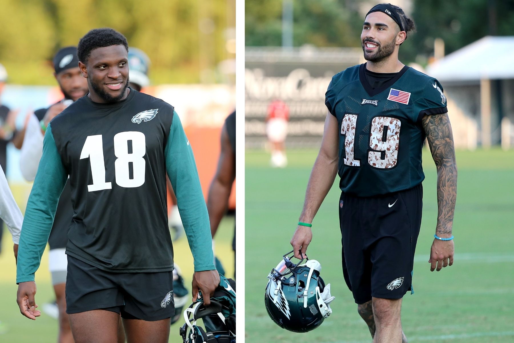 How Eagles' Jalen Reagor, J.J. Arcega-Whiteside took advantage of clean  slates entering 2021 season 