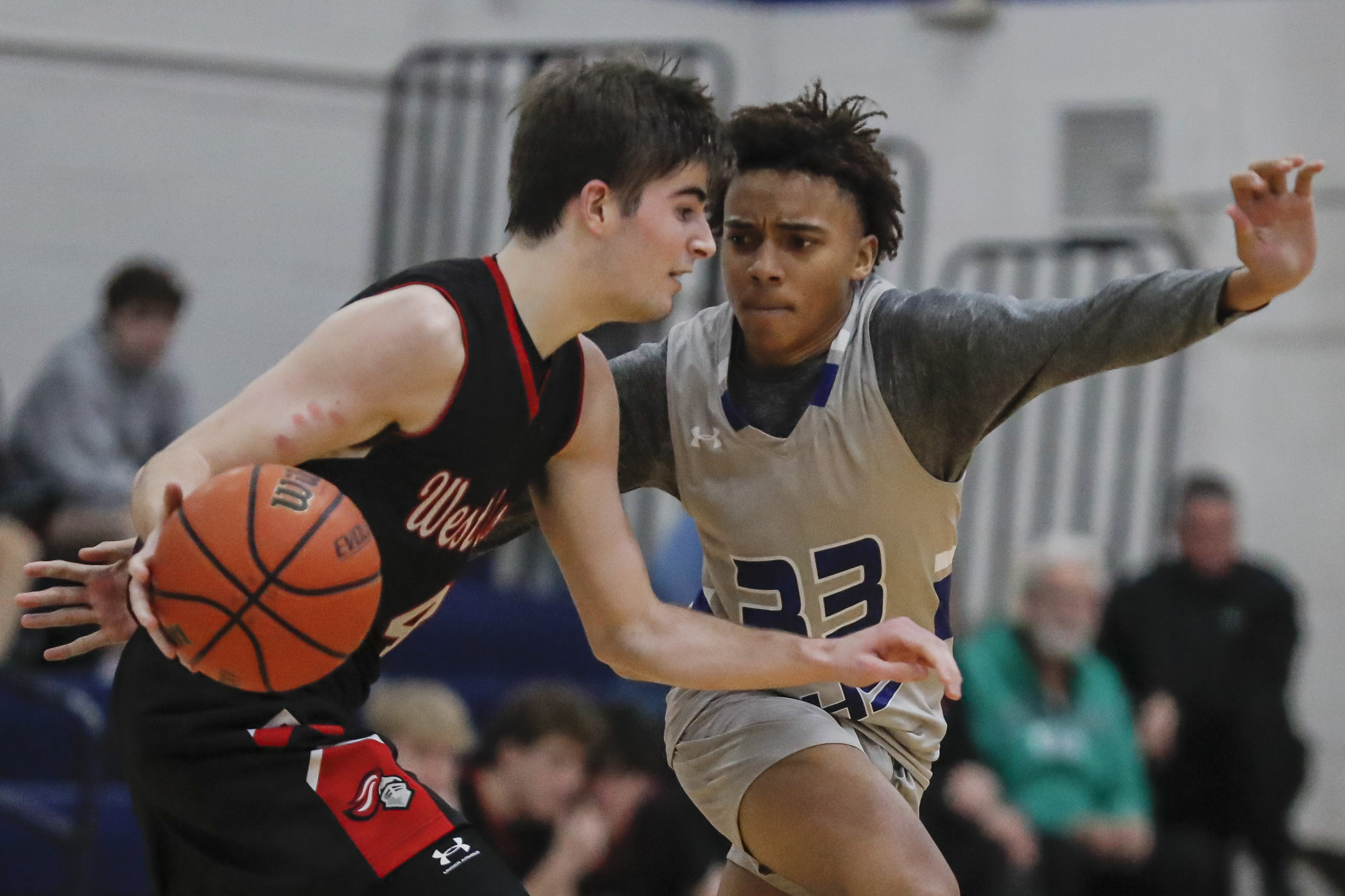 Boys Basketball Montclair defeats West Essex on February 7, 2023