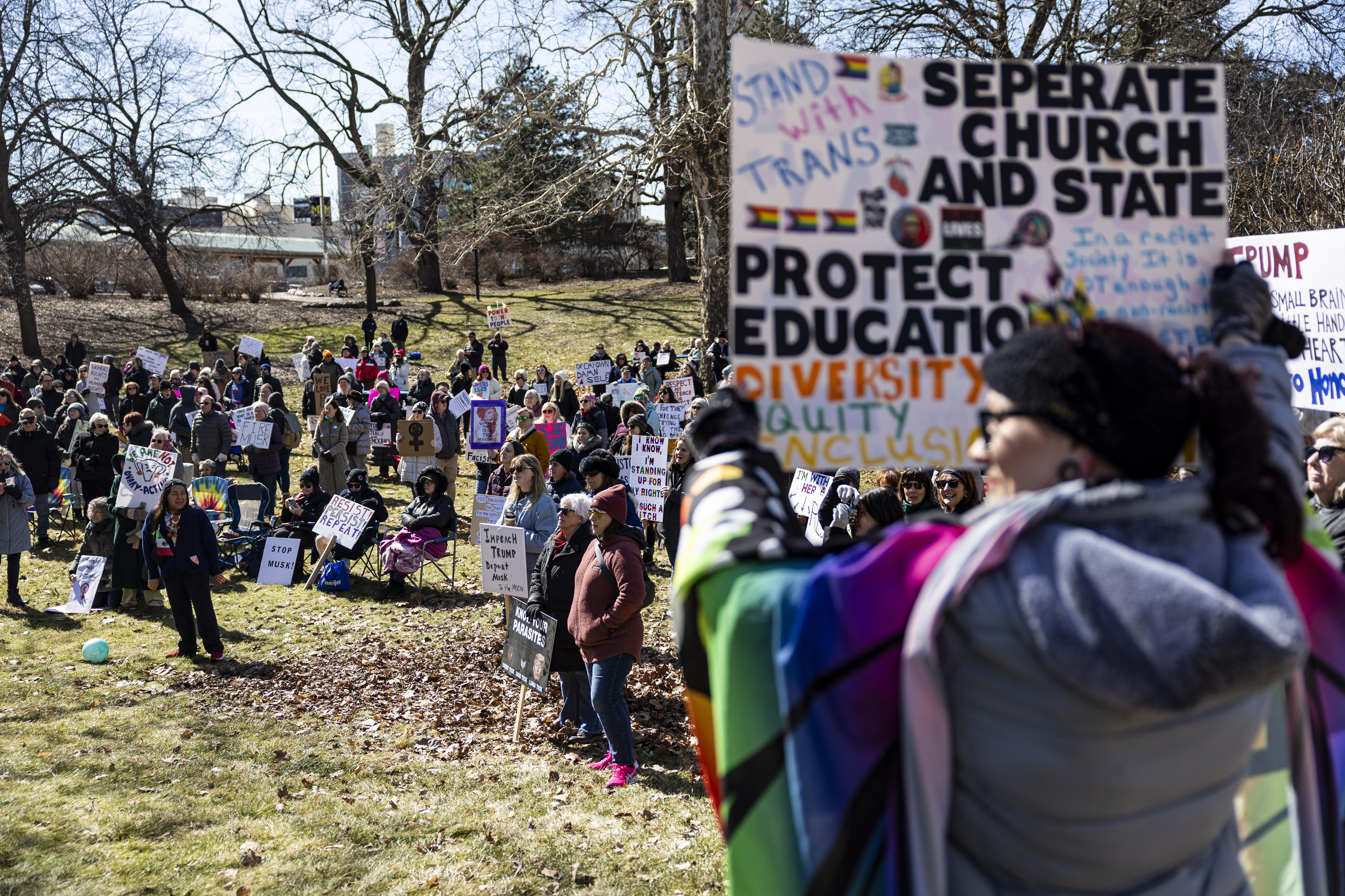 Hundreds gather in Flint for International Women’s Day rally - mlive.com