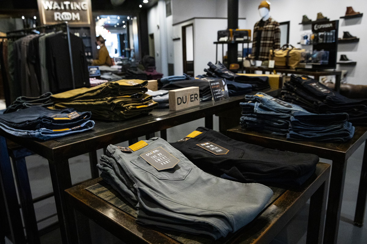 The Waiting Room retail store and in downtown Kalamazoo