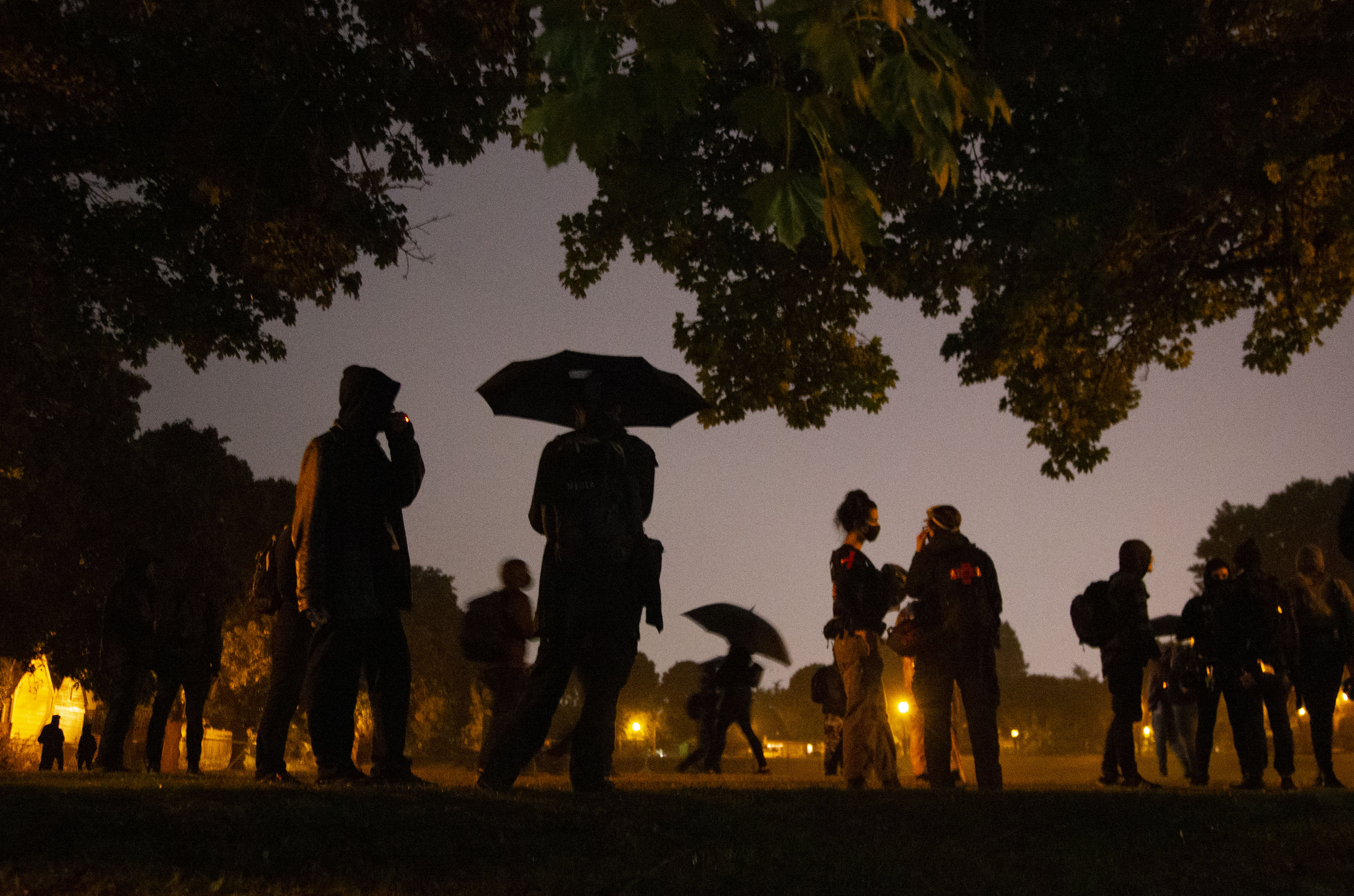 Portland protesters gather Friday during 86th night of demonstrations ...
