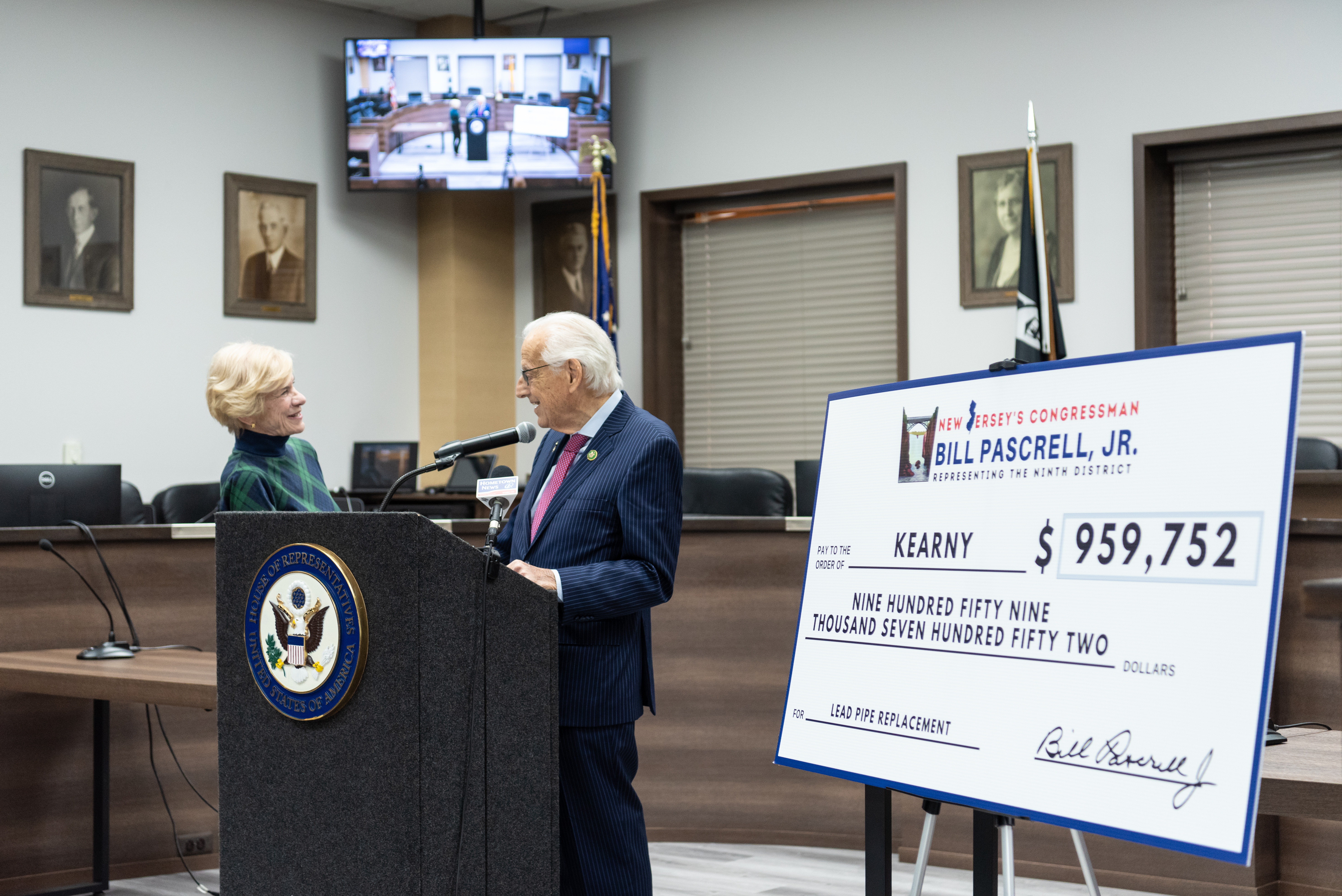Pascrell announces federal funding for lead pipe replacements in 