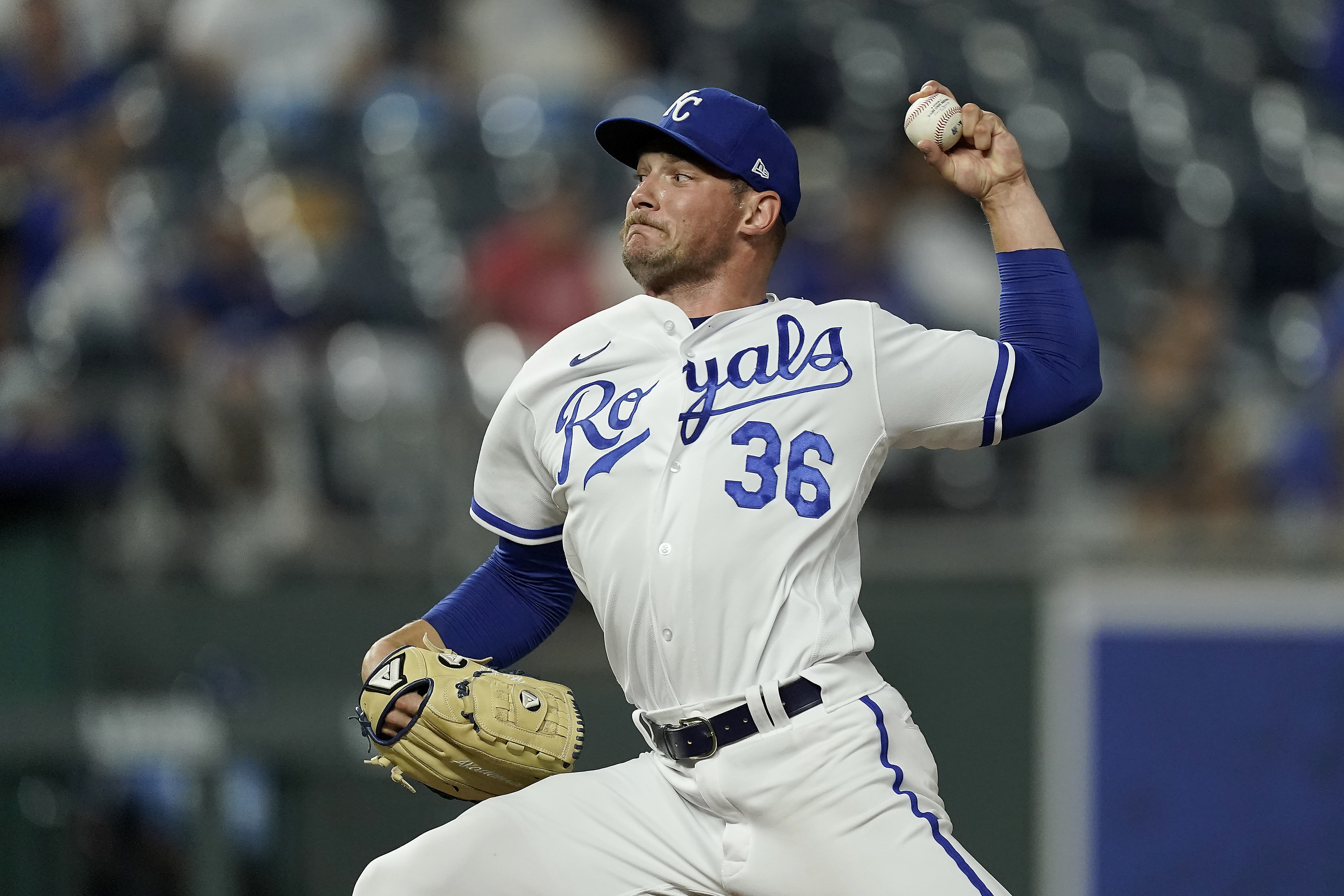 KANSAS CITY, MO - MAY 23: Detroit Tigers right fielder Matt Vierling (8) as  seen during an MLB game between the Detroit Tigers and the Kansas City  Royals on May 23, 2023