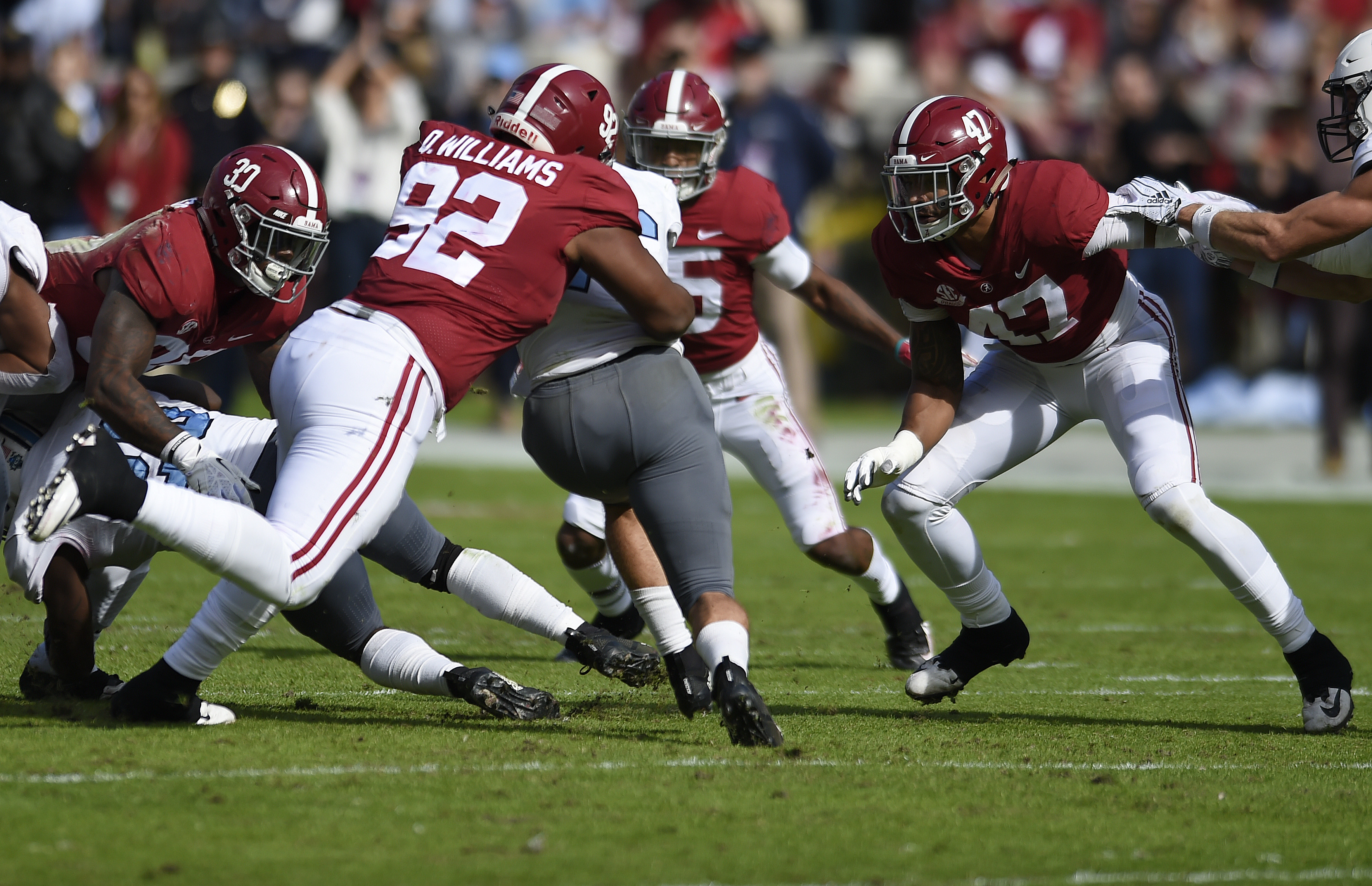 Alabama defensive tackle Quinnen Williams on a meteoric rise