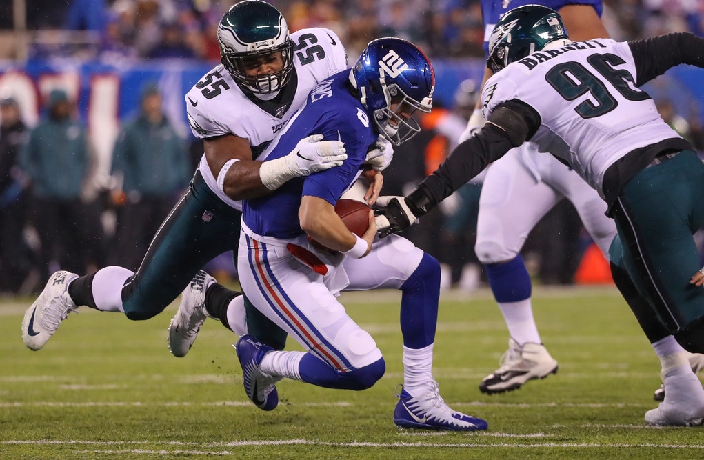 What time, TV, channel is New York Giants vs. Philadelphia Eagles? (10