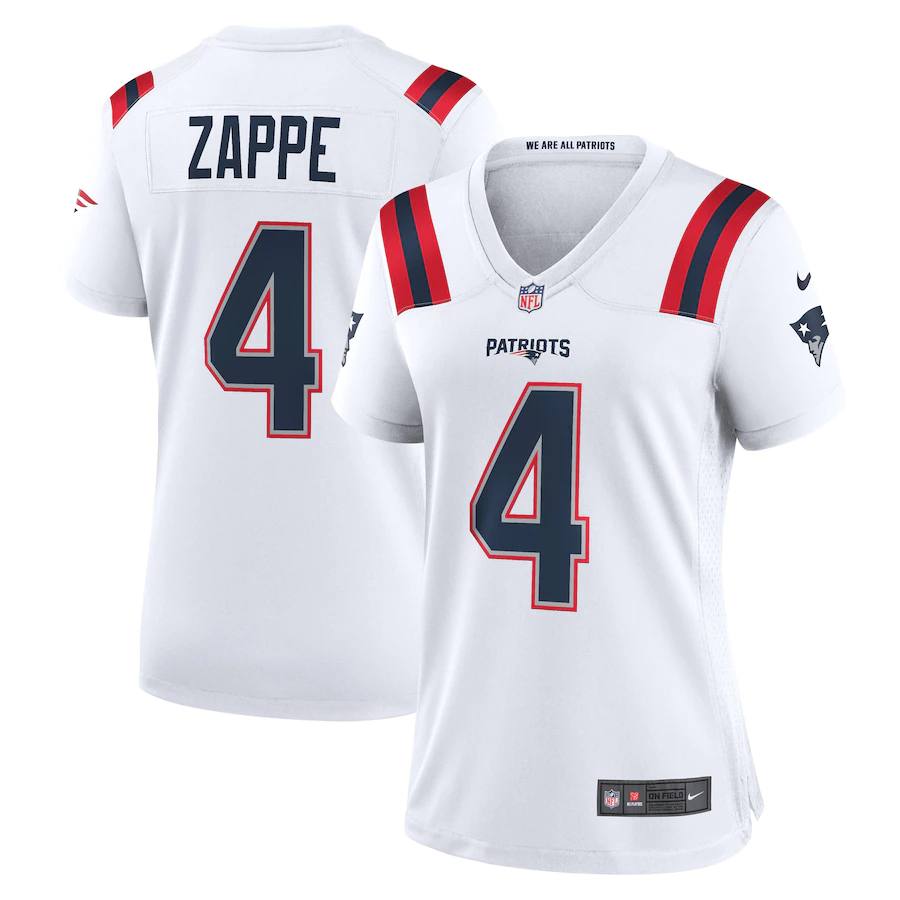 Women's Nike Red New England Patriots Alternate Custom Jersey