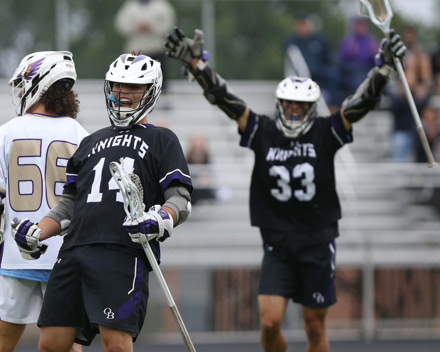 Boys Lacrosse Monroe vs Old Bridge in the GMC final.
