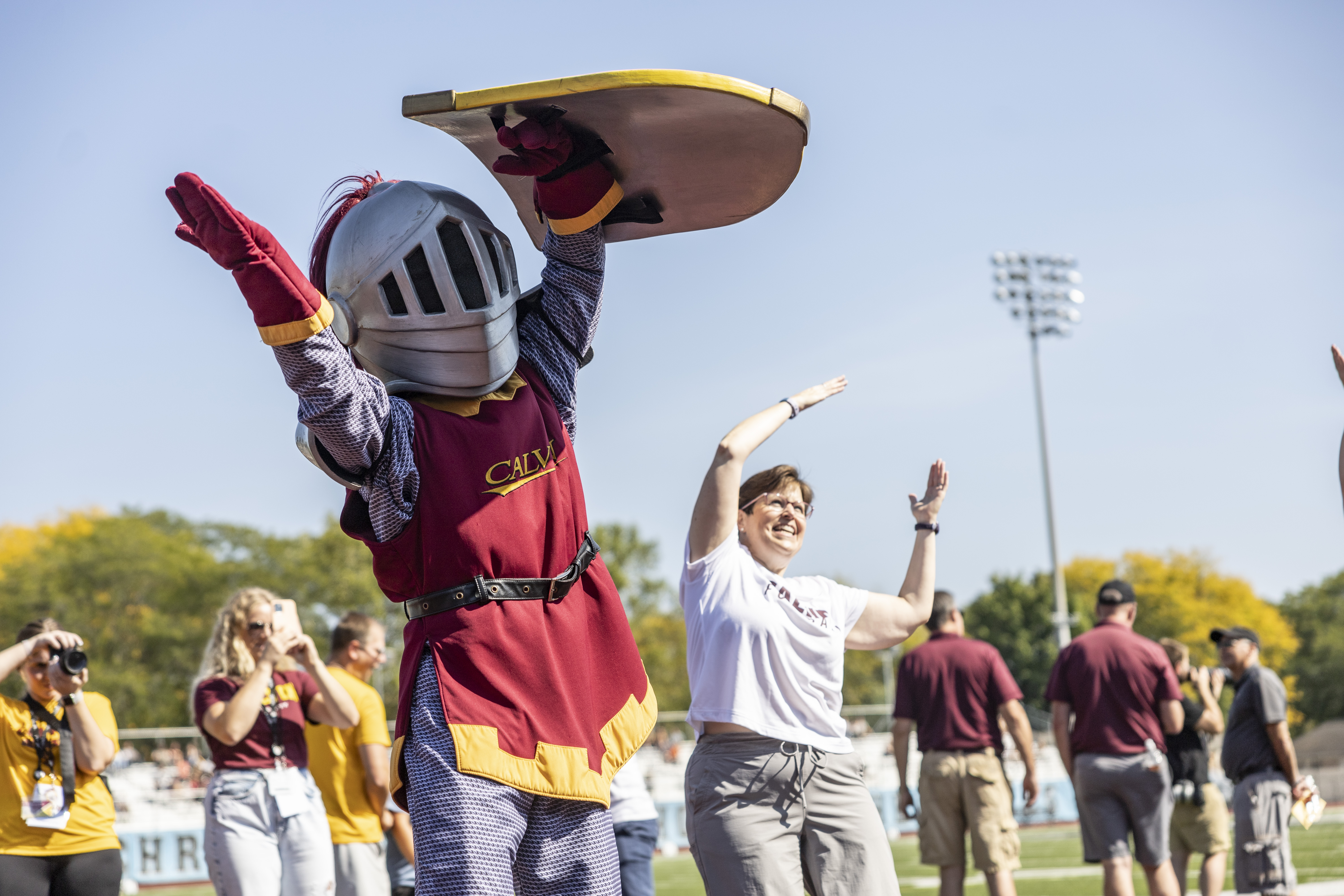 Calvin University inaugural football scrimmage - mlive.com