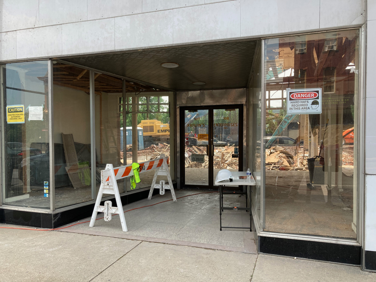 The Commodore of Easton groundbreaking