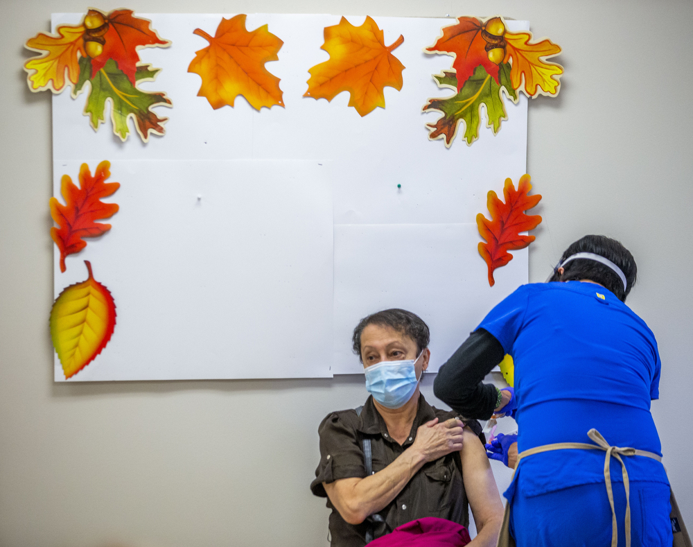 Moderna vaccine distributed in Lancaster