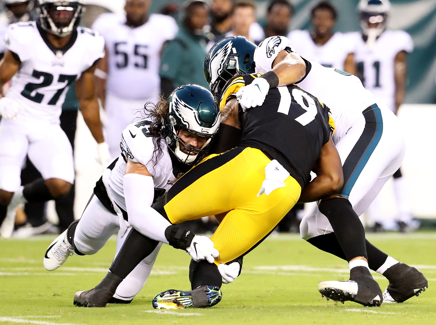 Pittsburgh Steelers Vs. Philadelphia Eagles Preseason Game, Aug. 12 ...