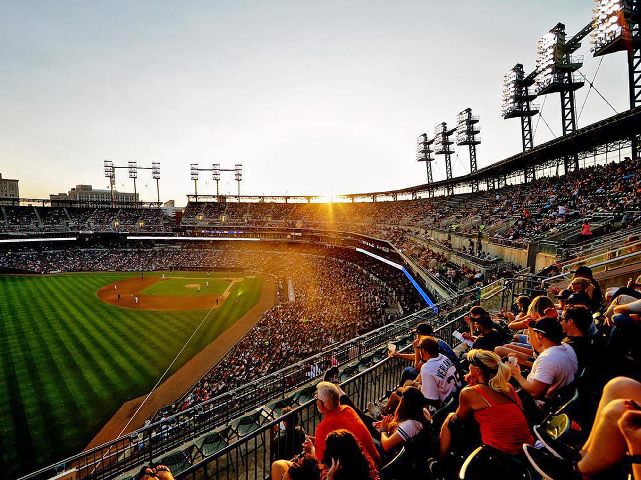 MLB Ballpark Sunsets