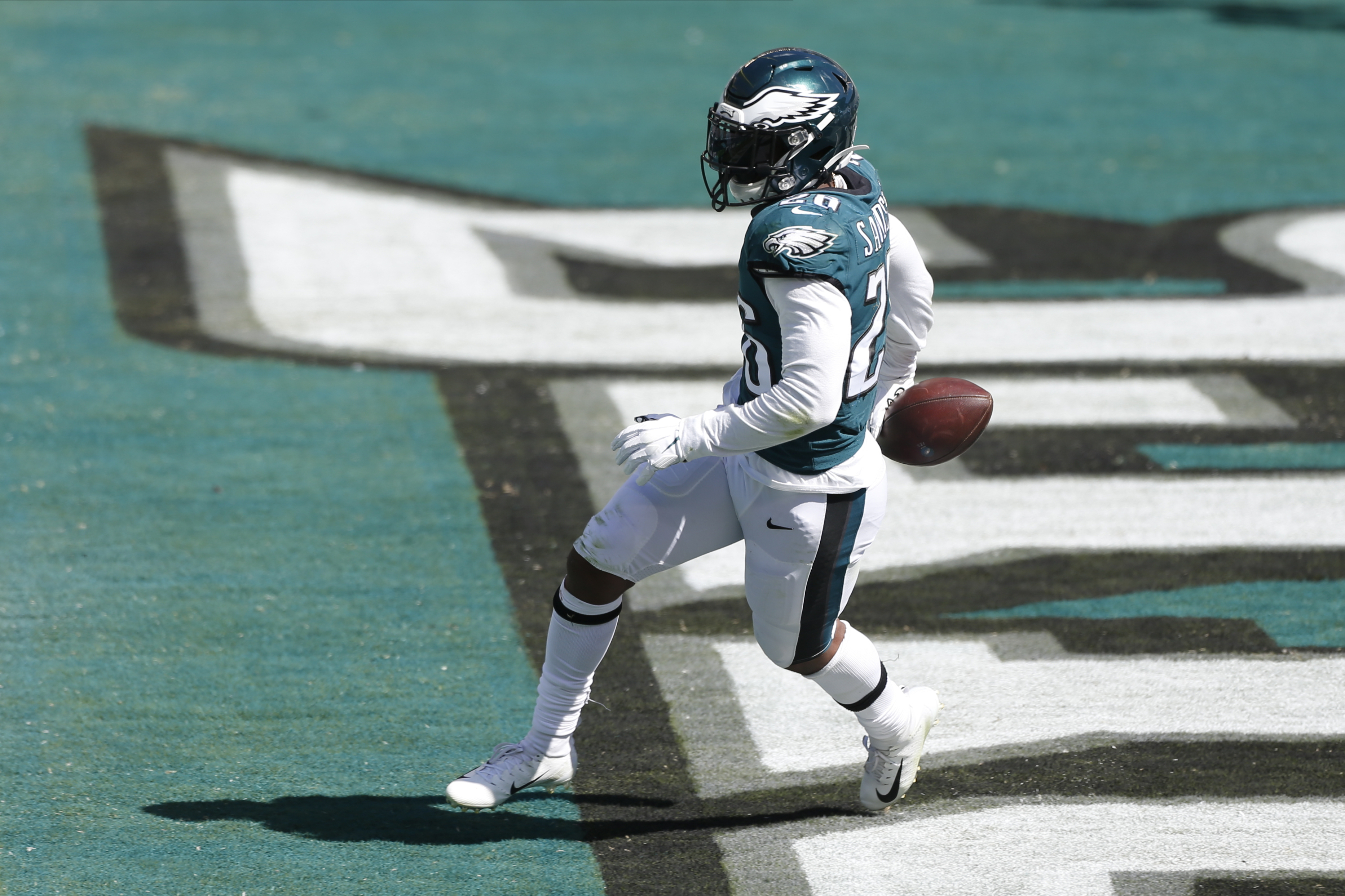 Miles Sanders RB Philadelphia Eagles, Every play, 2022