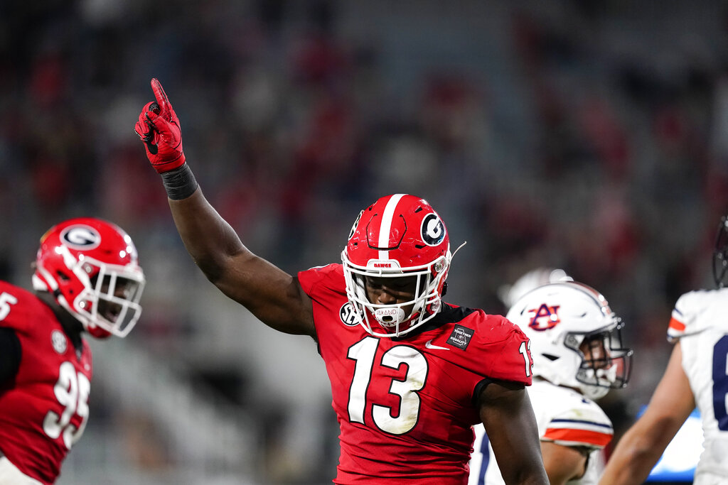 2021 NFL Draft: Azeez Ojulari, LB, Georgia, Round 2, Pick 50