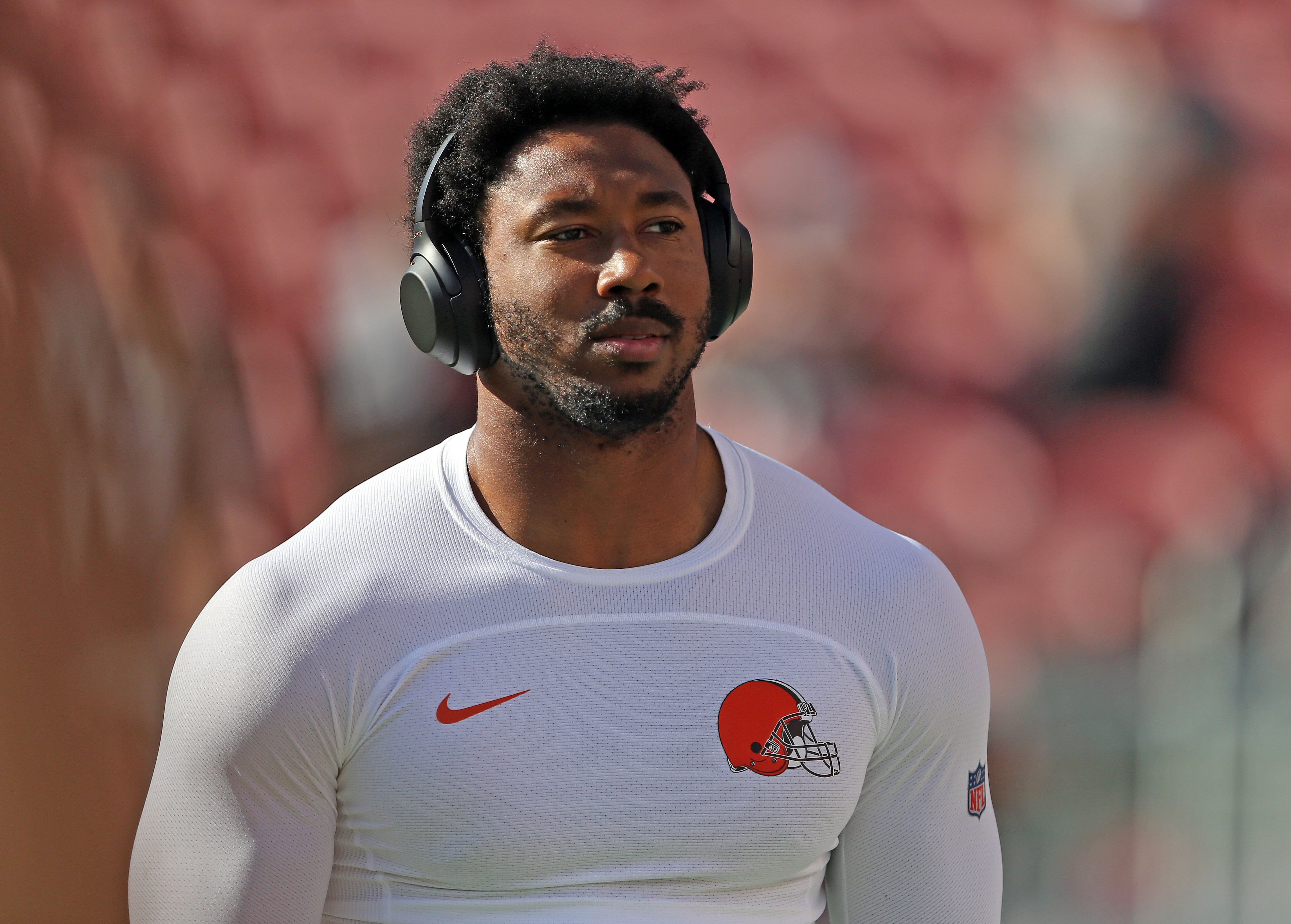 Browns' Myles Garrett vows to avoid another Mason Rudolph-like